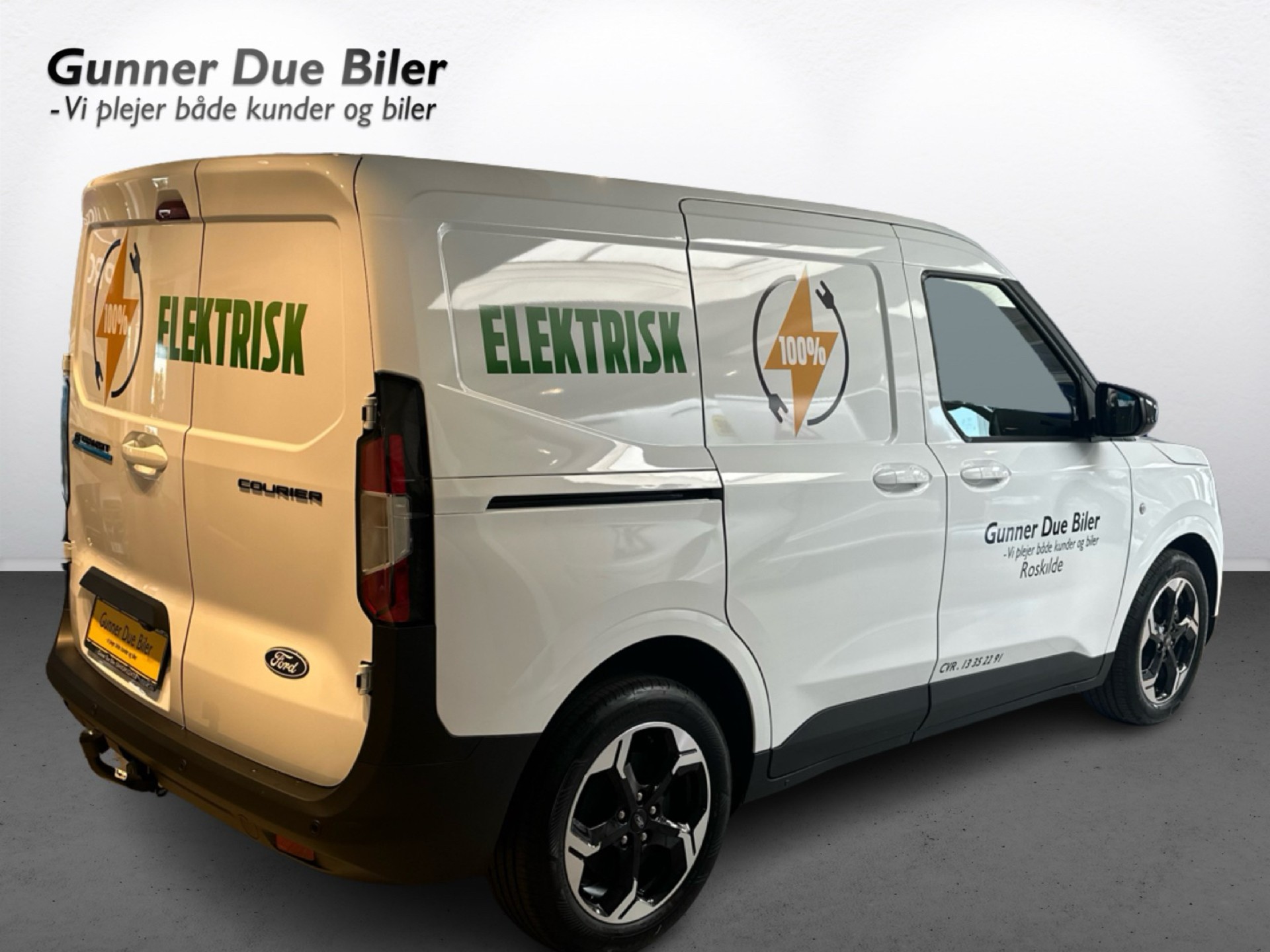 Billede af Ford E-Transit Courier EL Limited 136HK Van Aut.