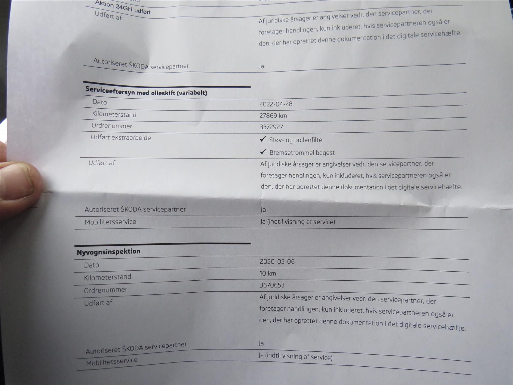 Billede af Skoda Fabia Combi 1,0 TSI Ambition 95HK Stc