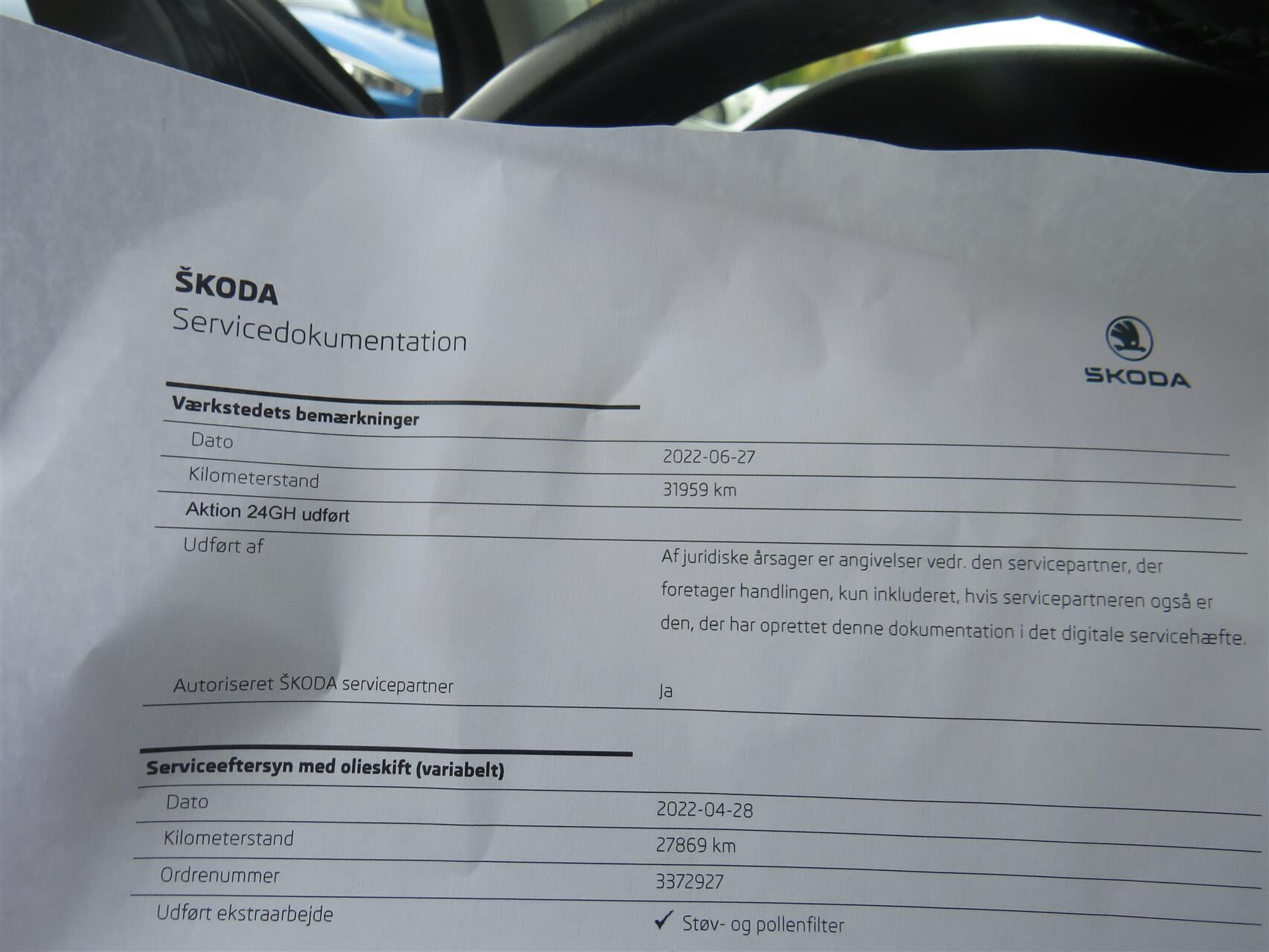 Billede af Skoda Fabia Combi 1,0 TSI Ambition 95HK Stc