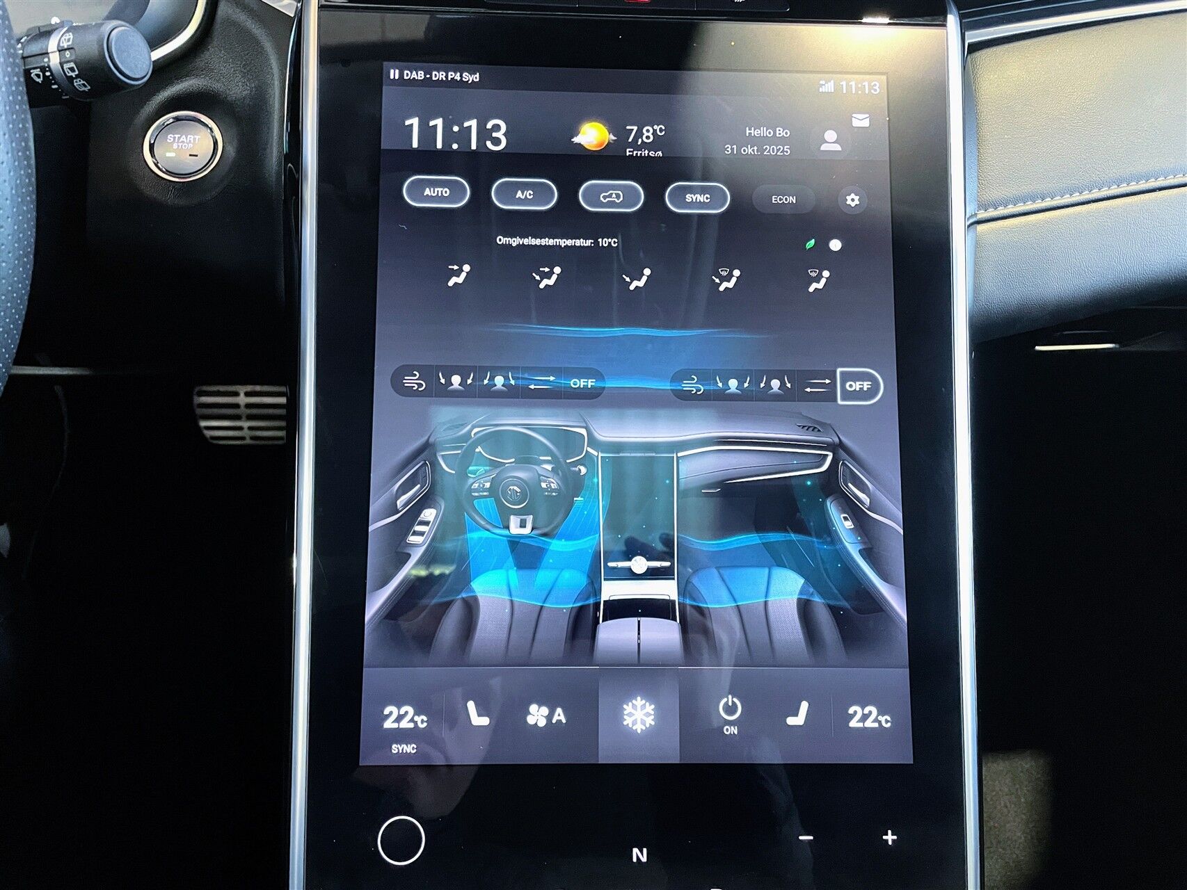 Billede af MG Marvel R EL Performance 4x4 288HK 5d Aut.