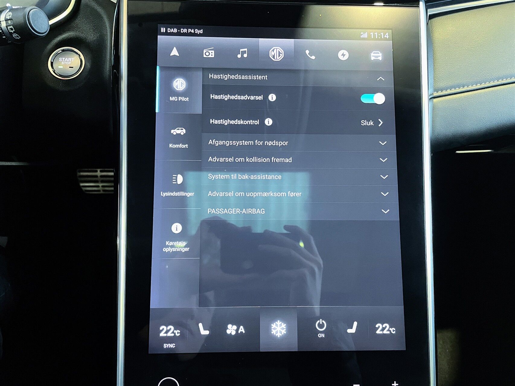 Billede af MG Marvel R EL Performance 4x4 288HK 5d Aut.