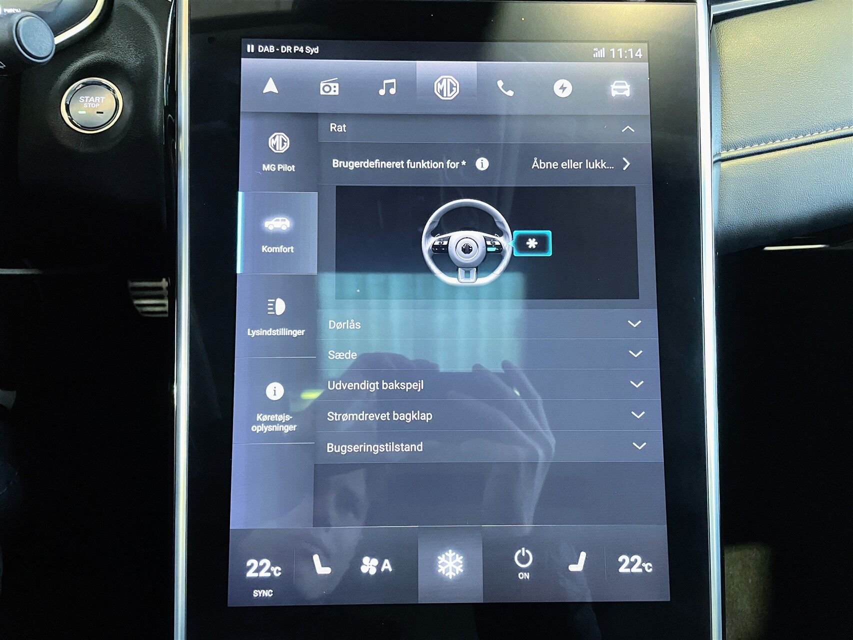 Billede af MG Marvel R EL Performance 4x4 288HK 5d Aut.