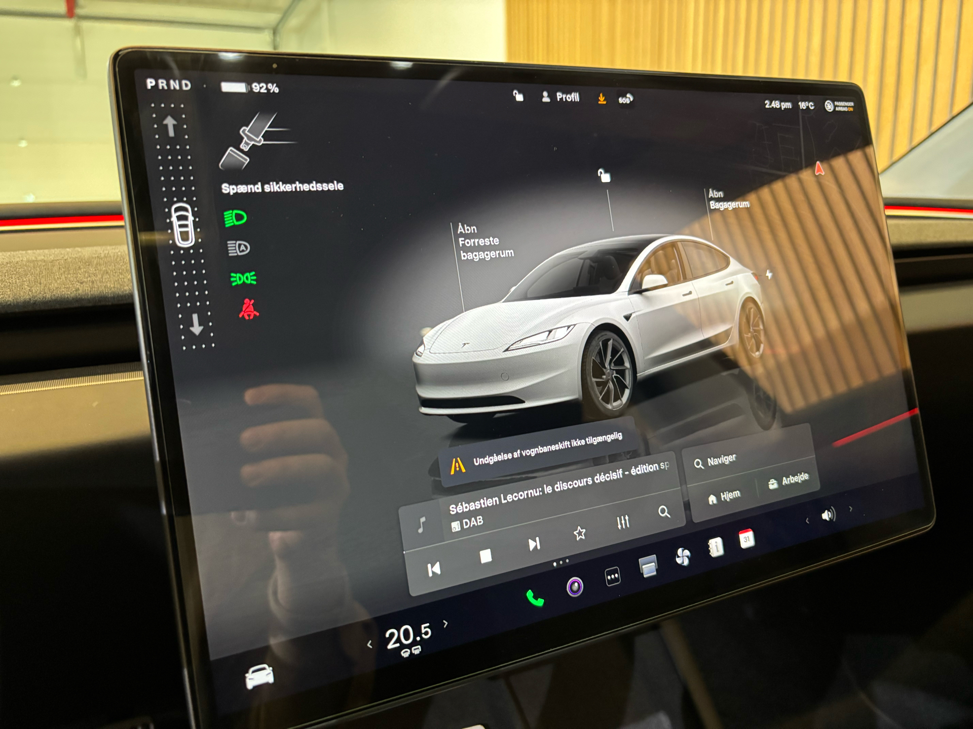 Billede af Tesla Model 3 EL Standard Range 283HK Aut.