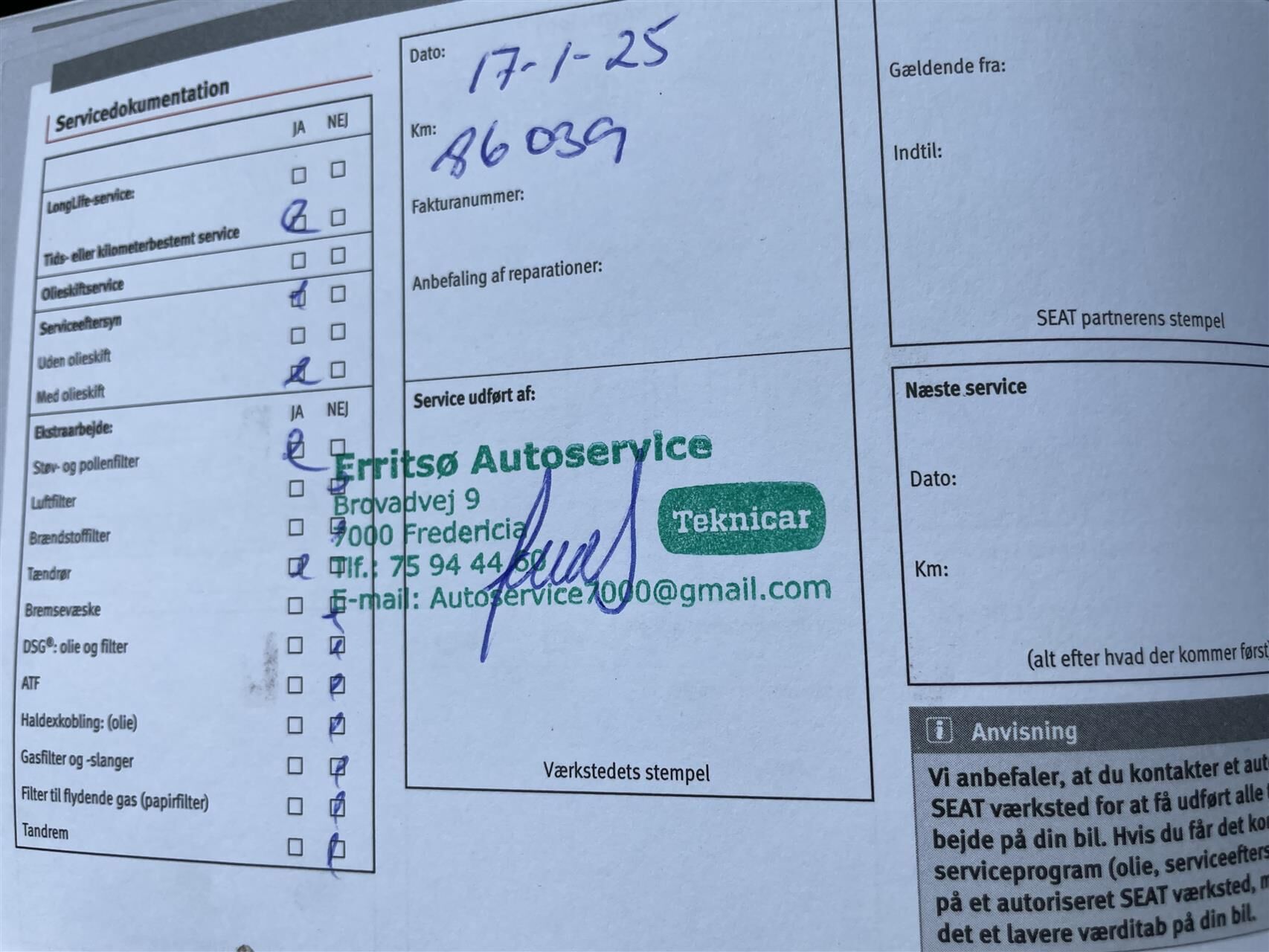 Billede af Seat Mii 1,0 MPI Style Start/Stop 60HK 5d