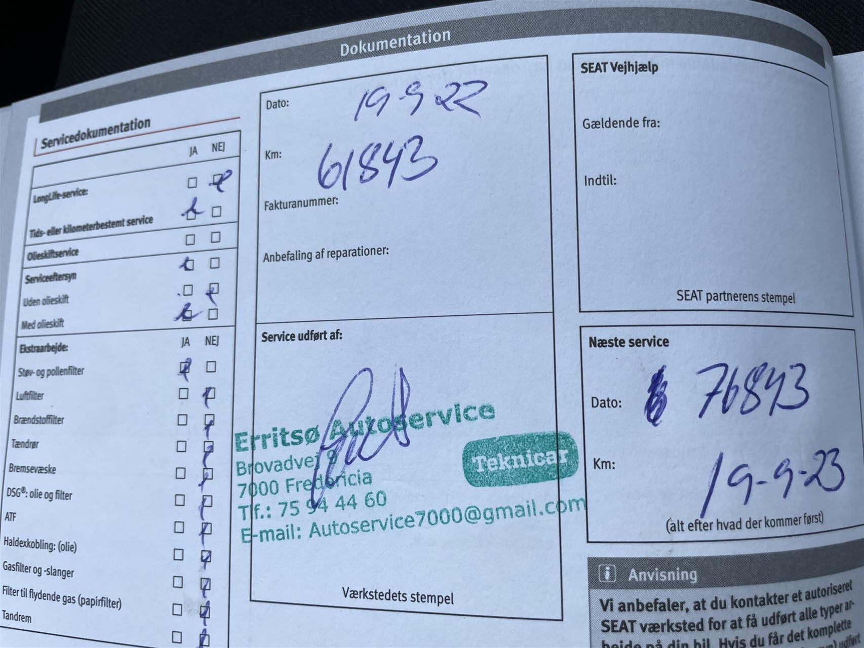 Billede af Seat Mii 1,0 MPI Style Start/Stop 60HK 5d