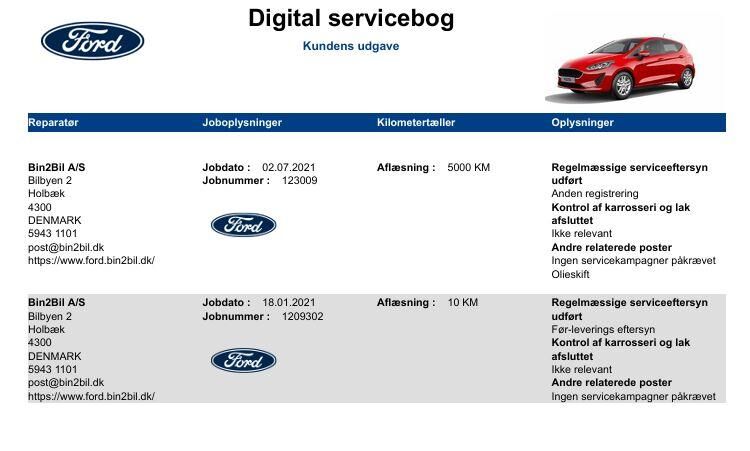 Billede af Ford Fiesta 1,5 TDCi Connected Start/Stop 85HK 5d 6g