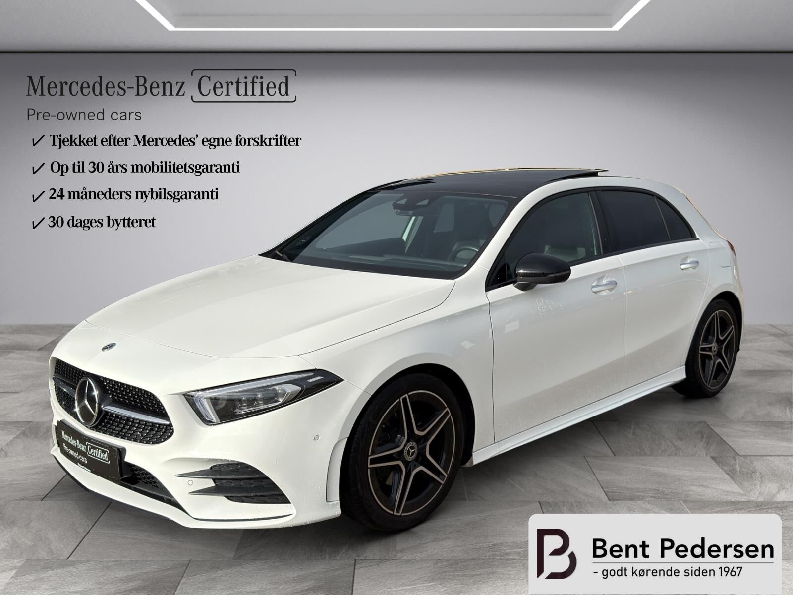 Billede af Mercedes-Benz A200 1,3 AMG Line 7G-DCT 163HK 5d 7g Aut.