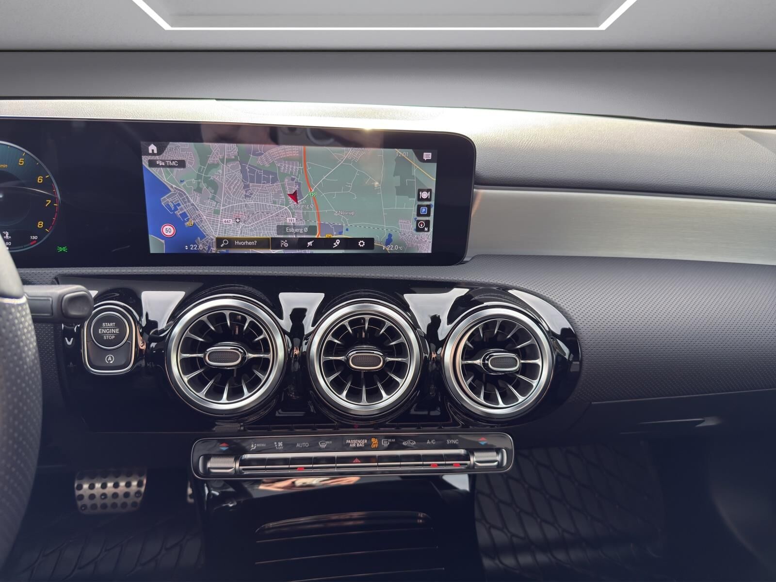 Billede af Mercedes-Benz A200 1,3 AMG Line 7G-DCT 163HK 5d 7g Aut.