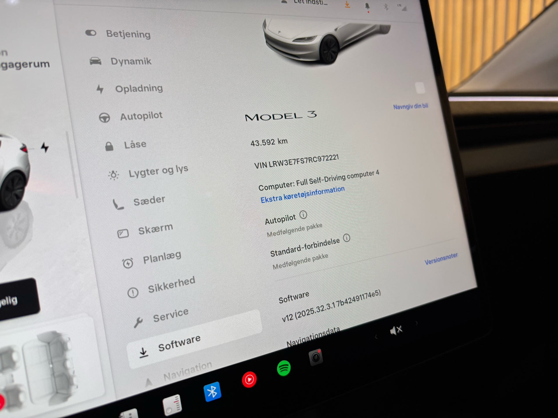 Billede af Tesla Model 3 EL Standard Range 283HK Aut.