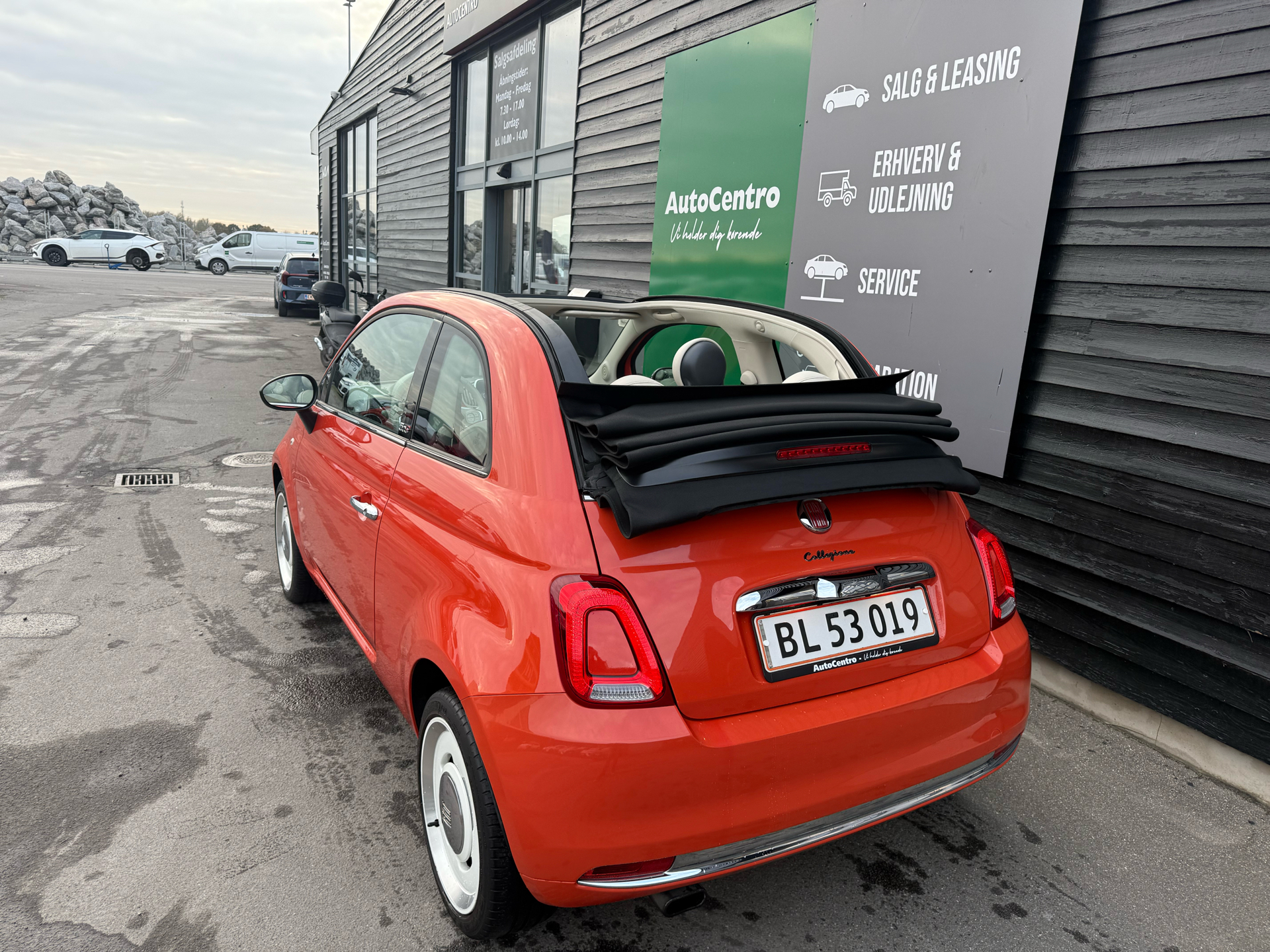 Billede af Fiat 500C 0,9 TwinAir Collezione Start & Stop 80HK Cabr.