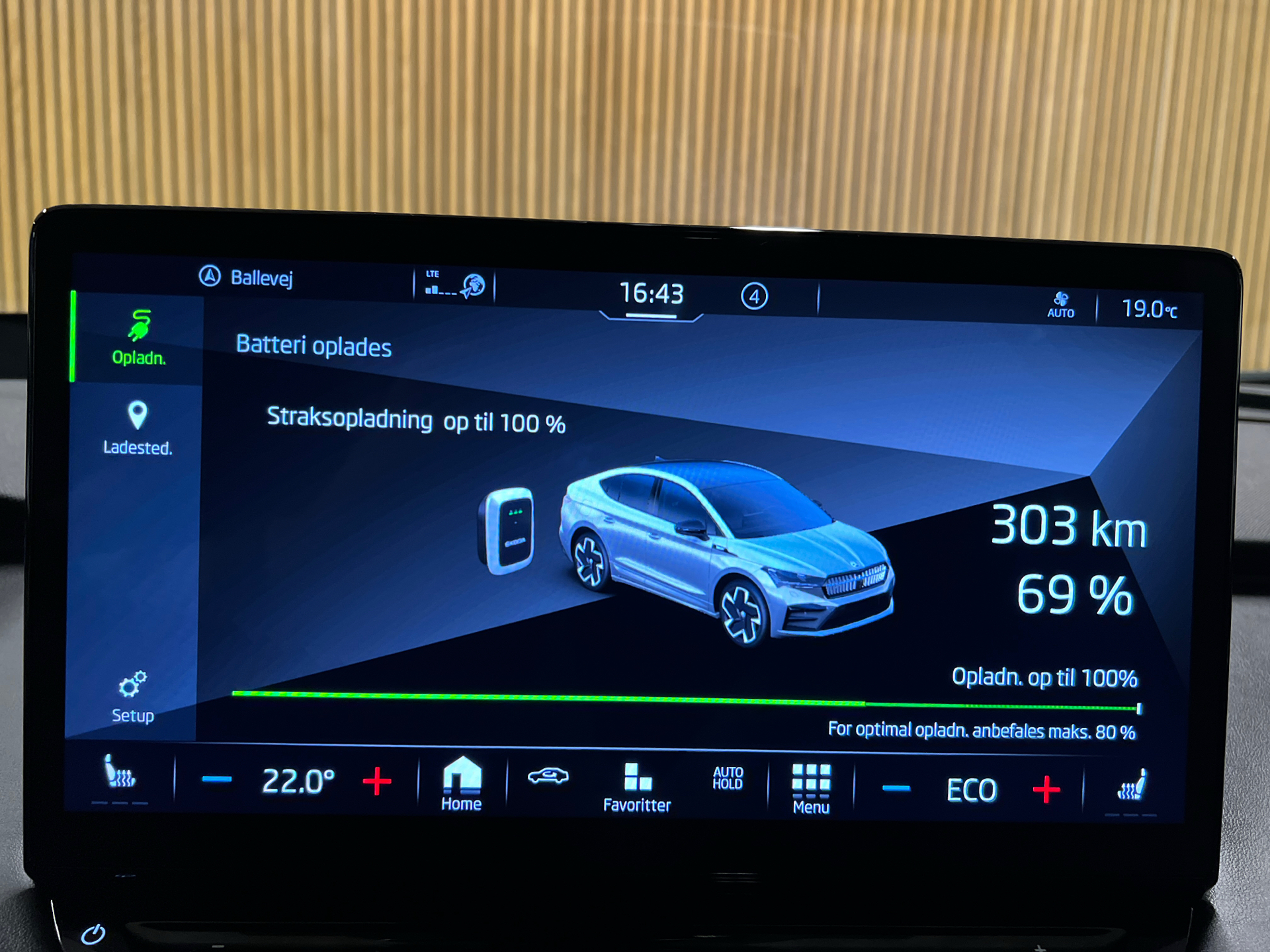 Billede af Skoda Enyaq Coupe iV RS 4x4 299HK 5d Aut.