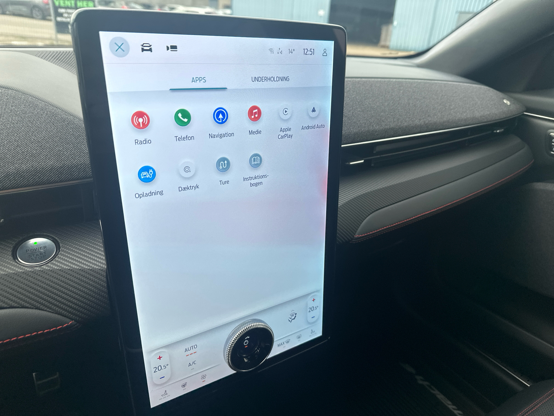 Billede af Ford Mustang Mach-E EL UR Premium 294HK 5d Aut.