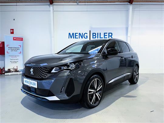 Peugeot 3008 1,6 PureTech  Plugin-hybrid GT Pack AWD EAT8 300HK 5d 8g Aut.
