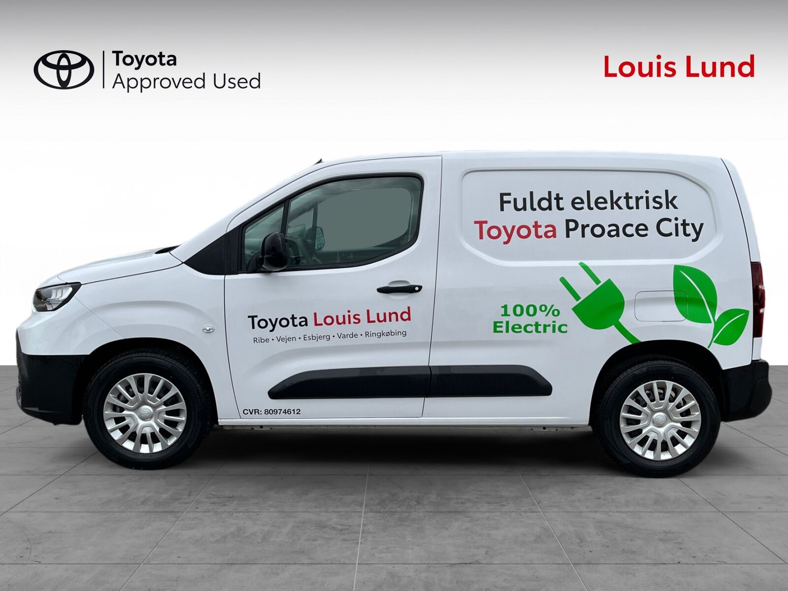Billede af Toyota Proace City Electric Medium EL Comfort Master 1 Skydedør 136HK Van Aut.