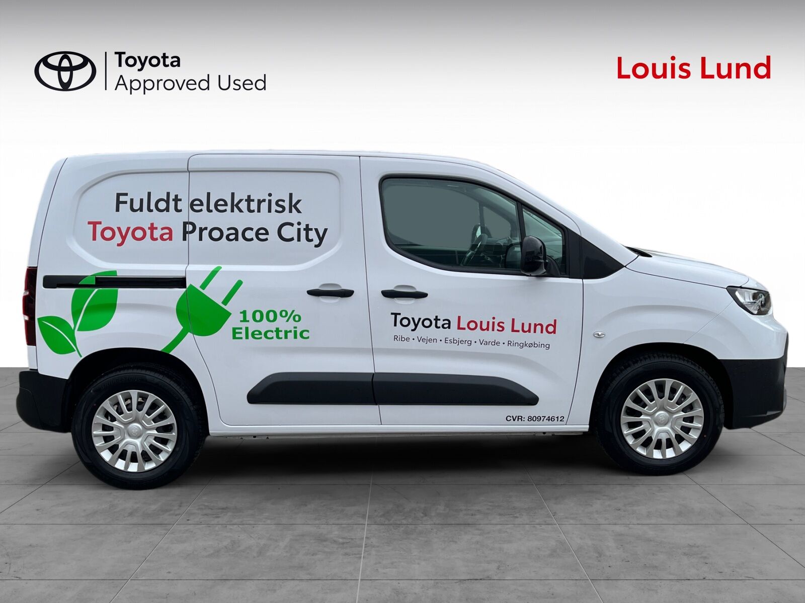 Billede af Toyota Proace City Electric Medium EL Comfort Master 1 Skydedør 136HK Van Aut.