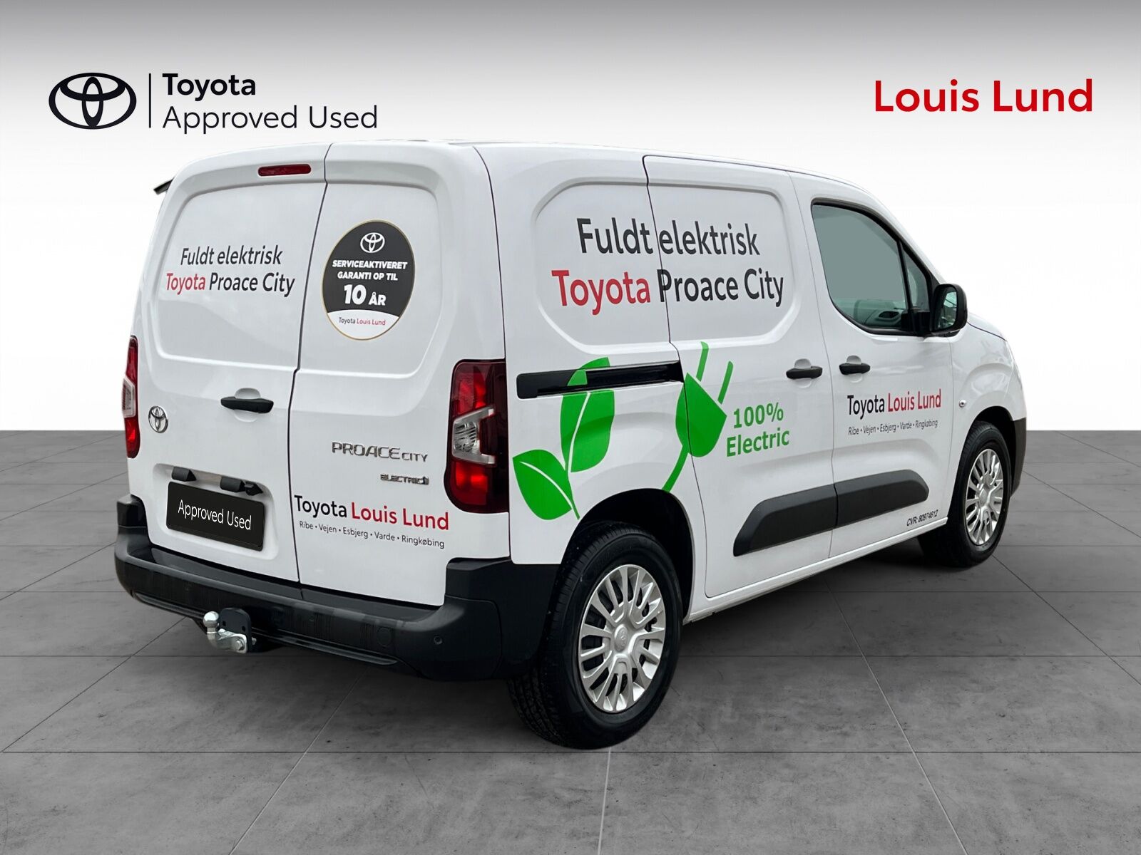 Billede af Toyota Proace City Electric Medium EL Comfort Master 1 Skydedør 136HK Van Aut.