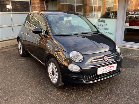 Fiat 500 1,2 Eco Black Friday Start & Stop 69HK 3d