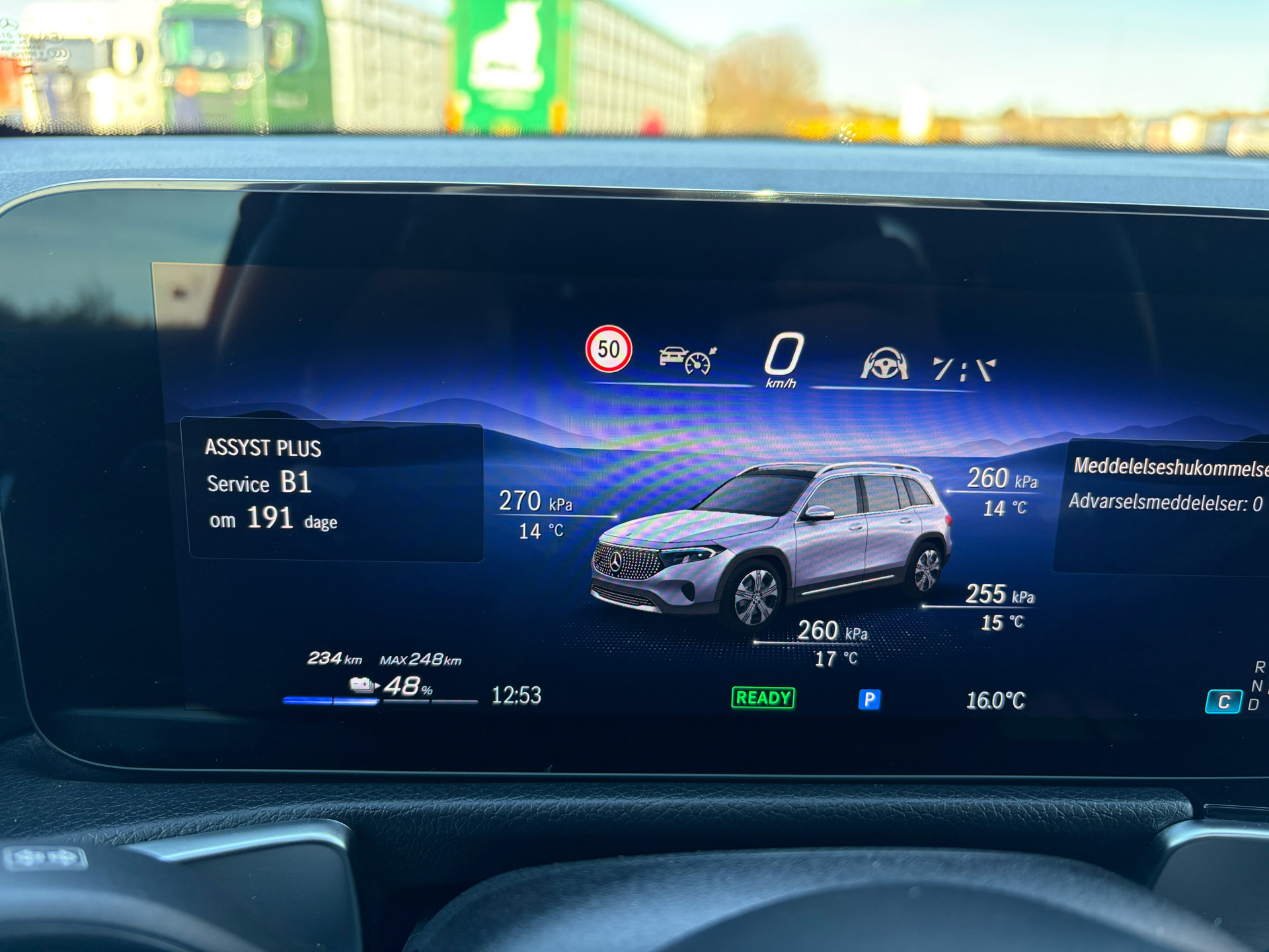 Billede af Mercedes-Benz EQB 250+ EL AMG Advance Plus 190HK 5d Aut.