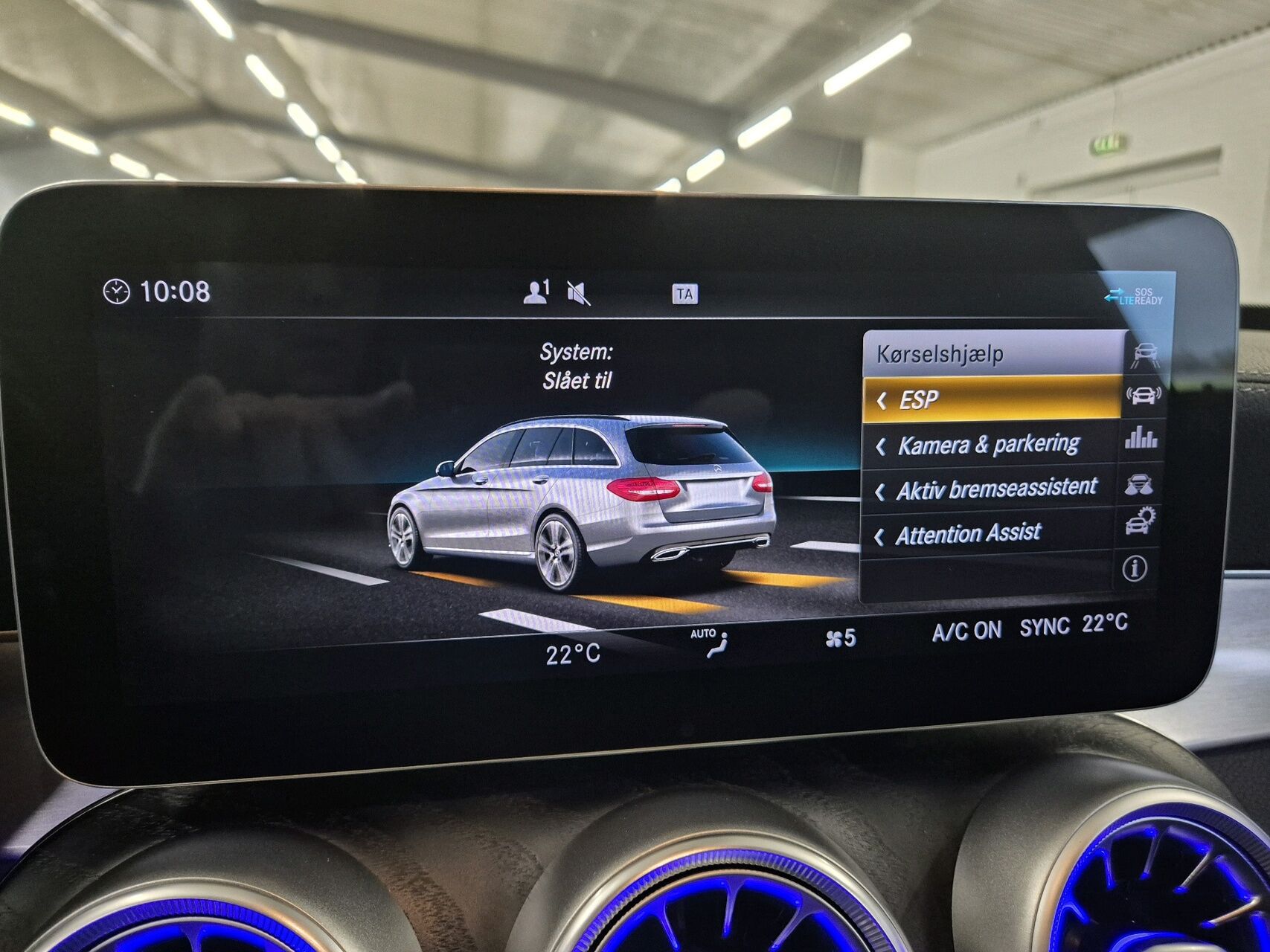 Billede af Mercedes-Benz C220 d T 2,0 CDI AMG Line 9G-Tronic 194HK Stc Aut.