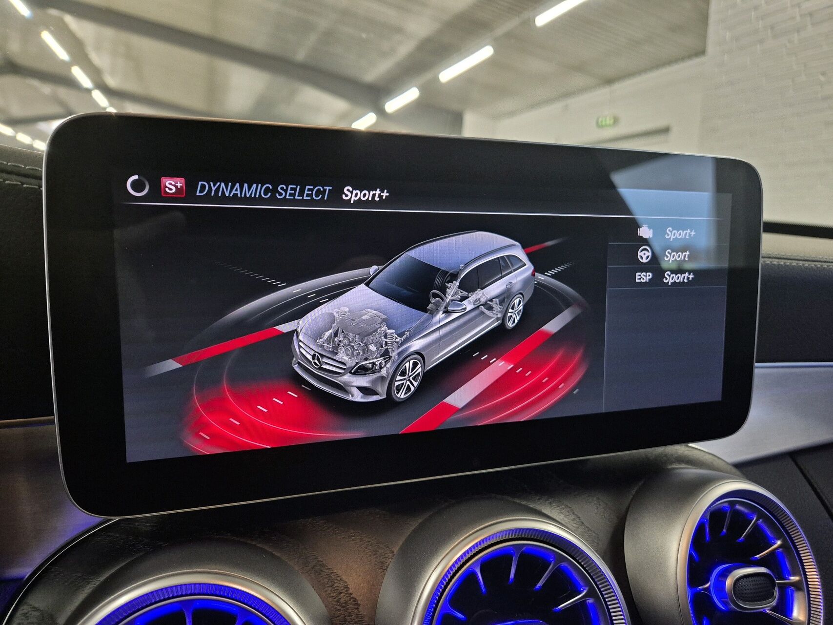 Billede af Mercedes-Benz C220 d T 2,0 CDI AMG Line 9G-Tronic 194HK Stc Aut.