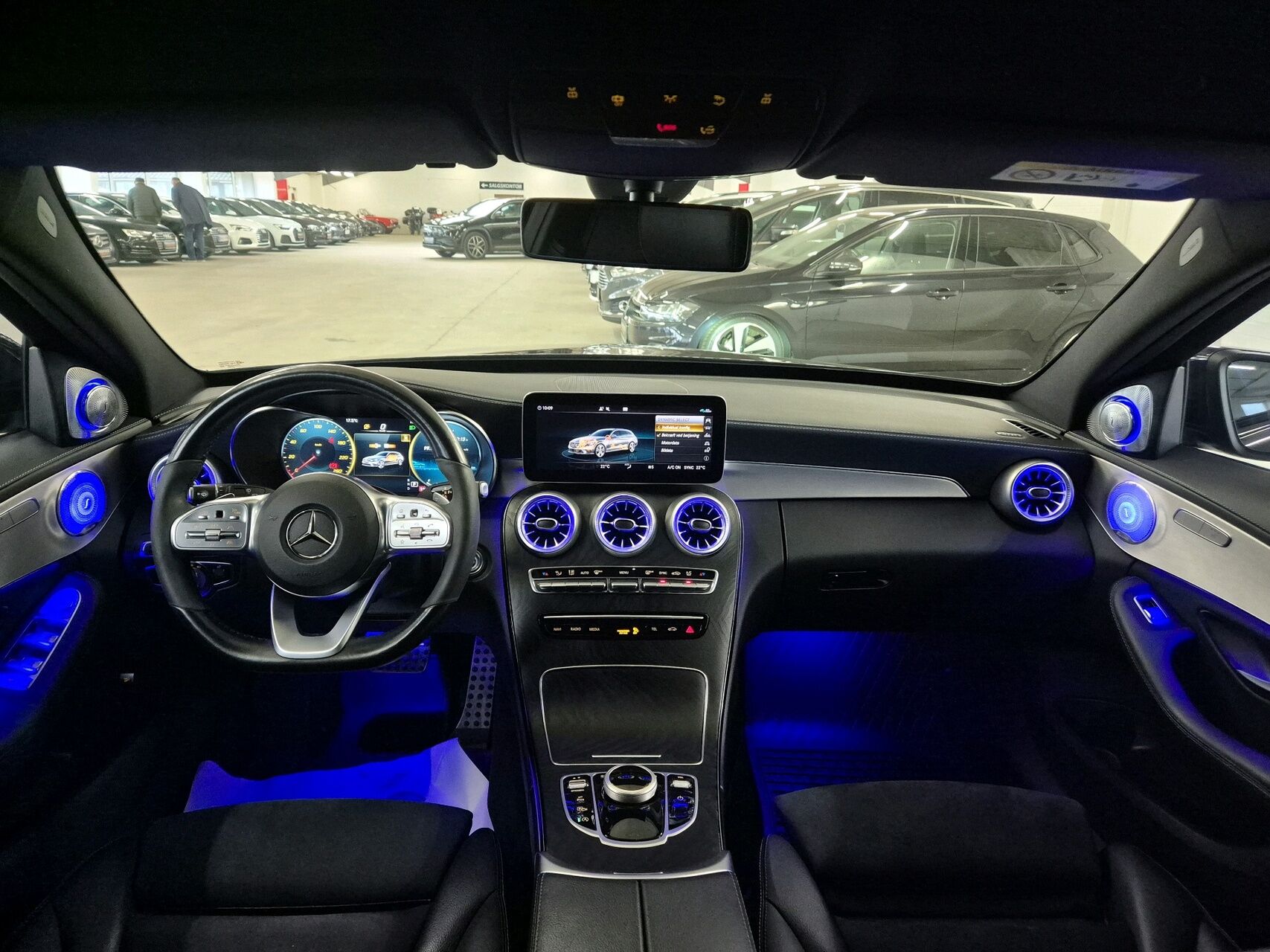 Billede af Mercedes-Benz C220 d T 2,0 CDI AMG Line 9G-Tronic 194HK Stc Aut.