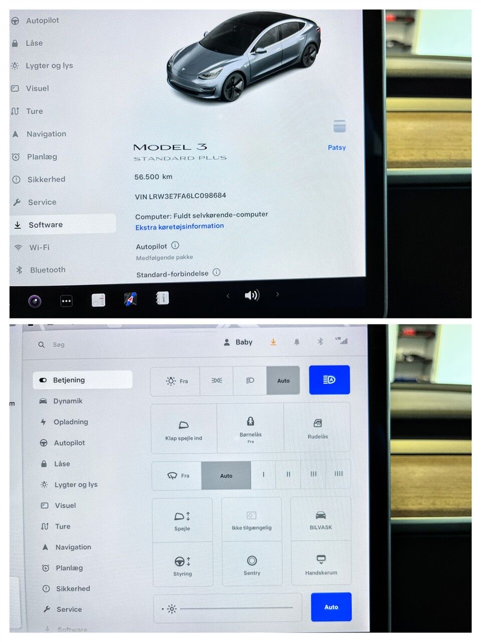Billede af Tesla Model 3 EL Standard Range Plus 325HK Aut.