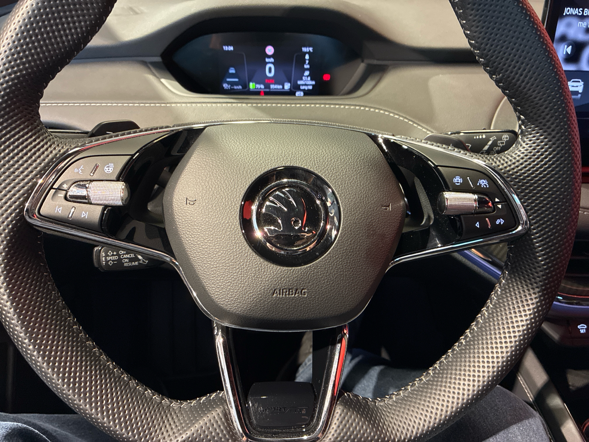 Billede af Skoda Enyaq iV 80X EL Sportline 4x4 265HK 5d Aut.