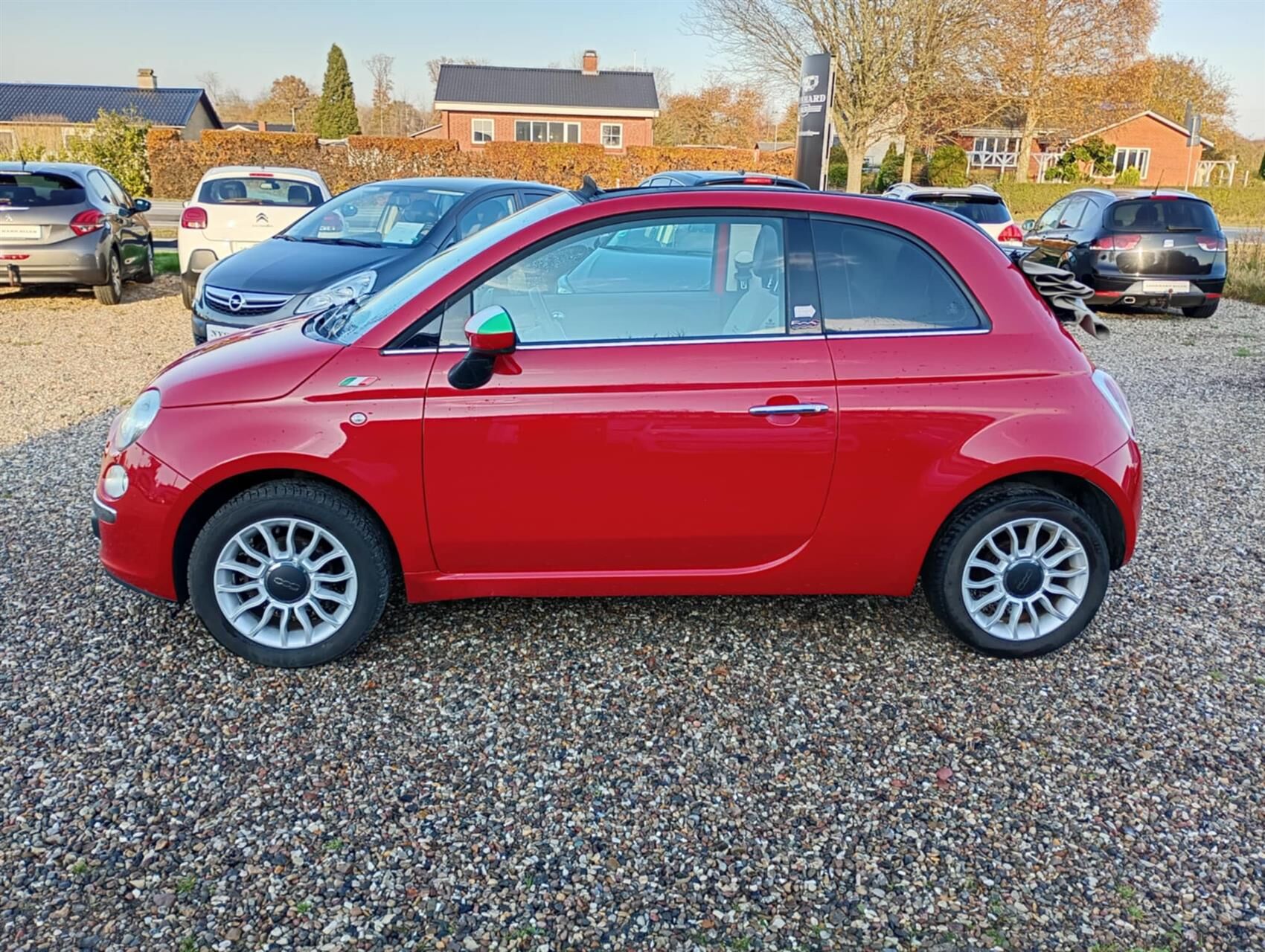 Billede af Fiat 500C 1,2 Lounge 69HK Cabr.