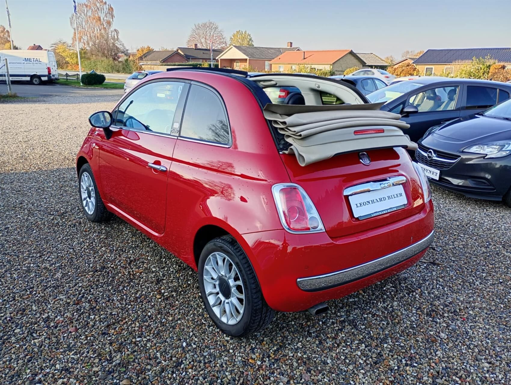 Billede af Fiat 500C 1,2 Lounge 69HK Cabr.