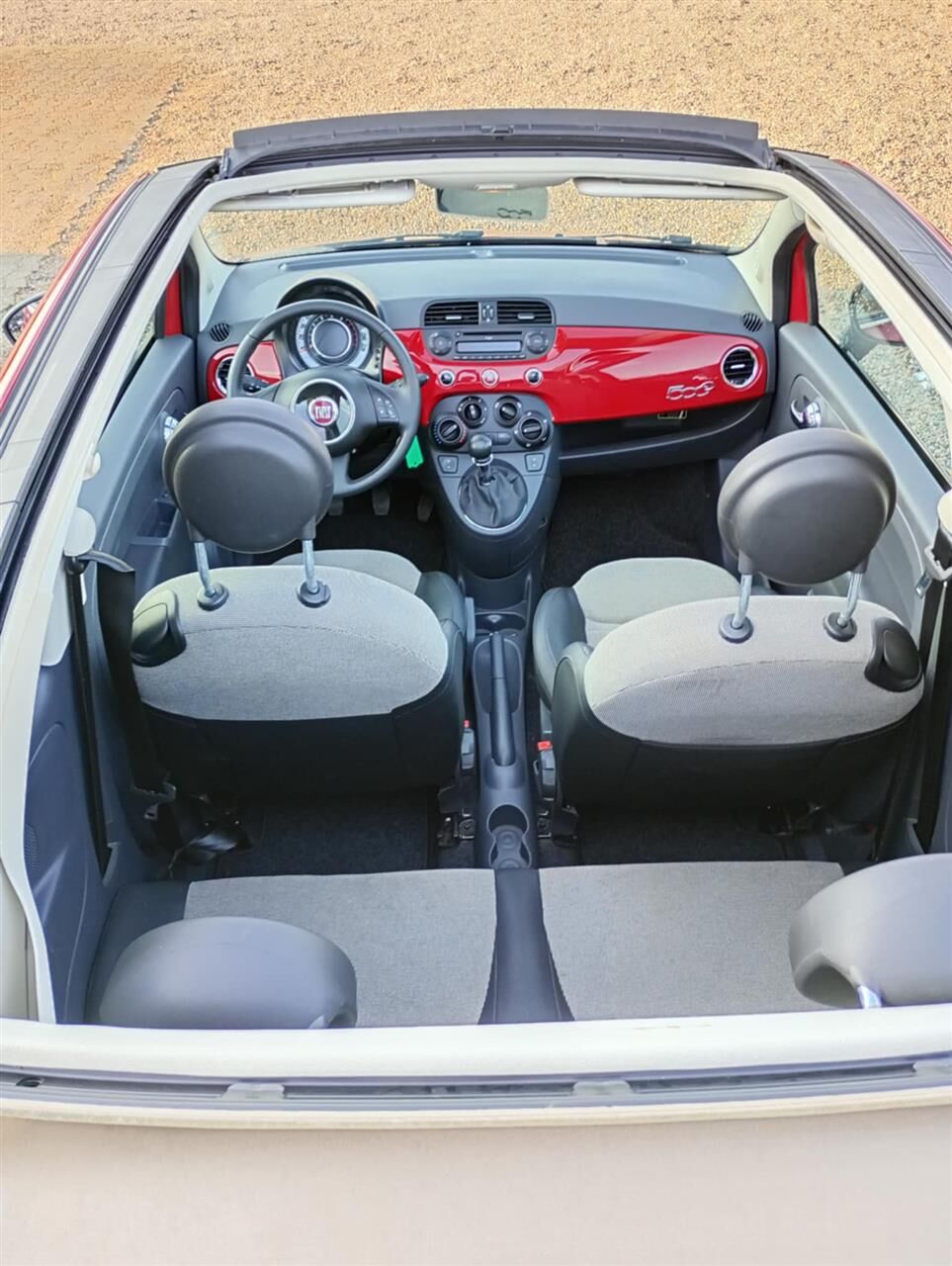 Billede af Fiat 500C 1,2 Lounge 69HK Cabr.