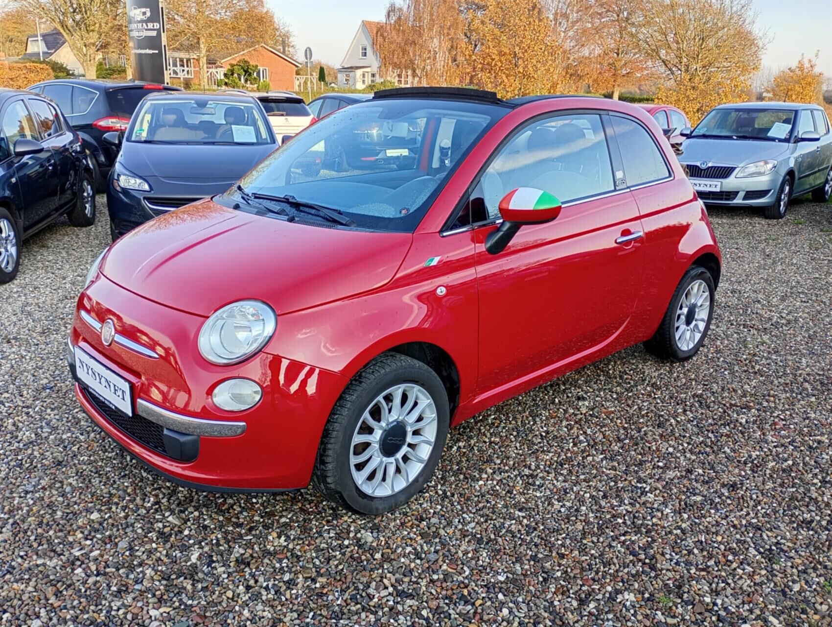 Billede af Fiat 500C 1,2 Lounge 69HK Cabr.