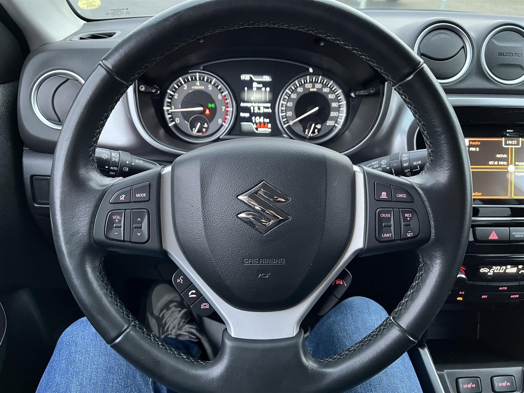 Billede af Suzuki Vitara 1,4 Boosterjet  Mild hybrid Active 129HK 5d 6g