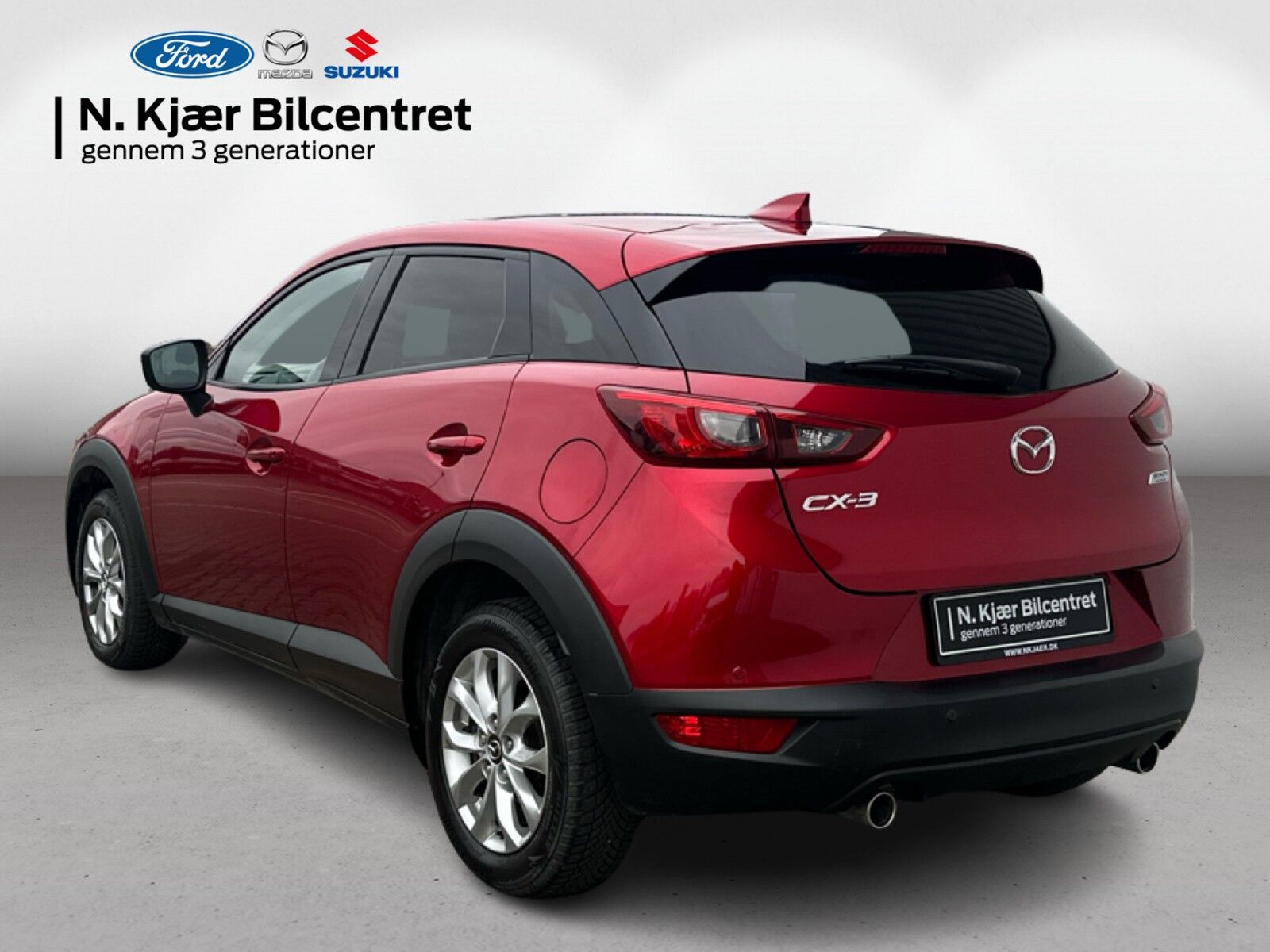 Billede af Mazda CX-3 2,0 Skyactiv-G Vision 121HK 5d 6g Aut.