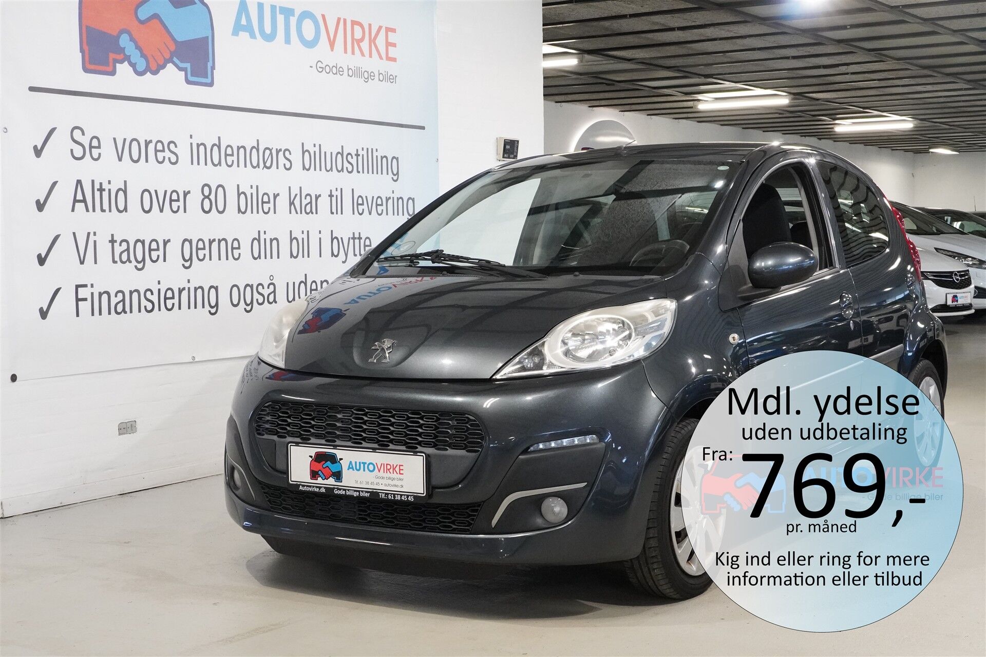 Billede af Peugeot 107 1,0 Motion Air 68HK 5d