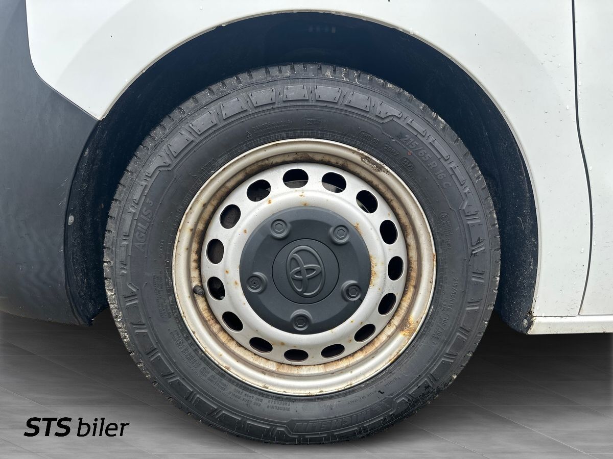 Billede af Toyota Proace Medium 1,6 D Comfort Skydedør, Dobb. bagdør u/ruder 115HK Van 6g