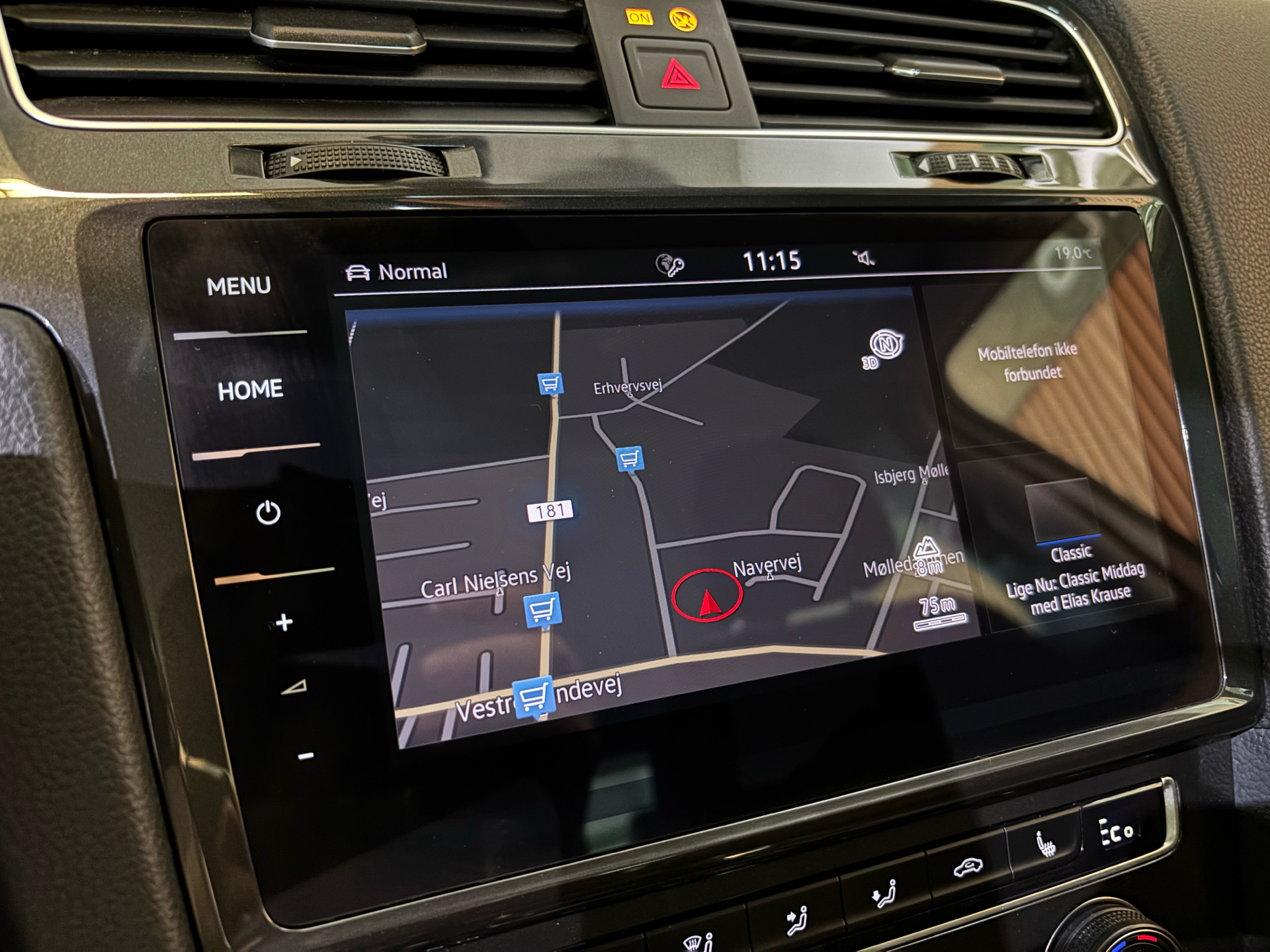 Billede af VW Golf EL 136HK 5d Aut.