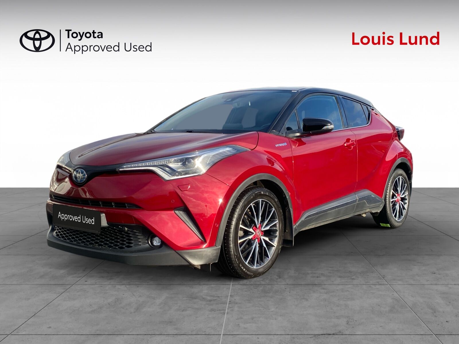 Billede af Toyota C-HR 1,8 Hybrid Premium Selected Bi-tone Multidrive S 122HK 5d Aut.