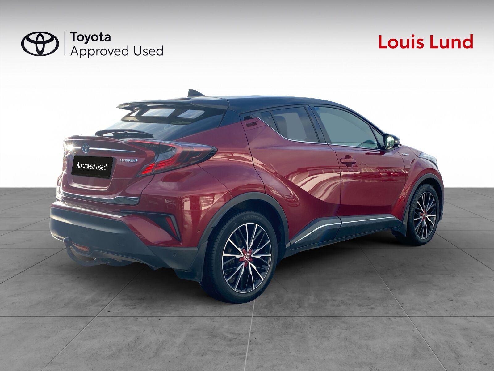 Billede af Toyota C-HR 1,8 Hybrid Premium Selected Bi-tone Multidrive S 122HK 5d Aut.