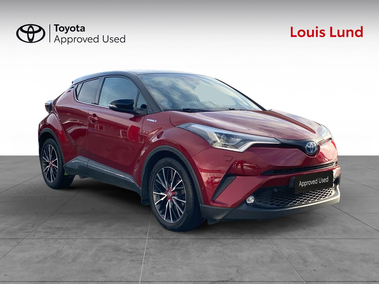 Billede af Toyota C-HR 1,8 Hybrid Premium Selected Bi-tone Multidrive S 122HK 5d Aut.