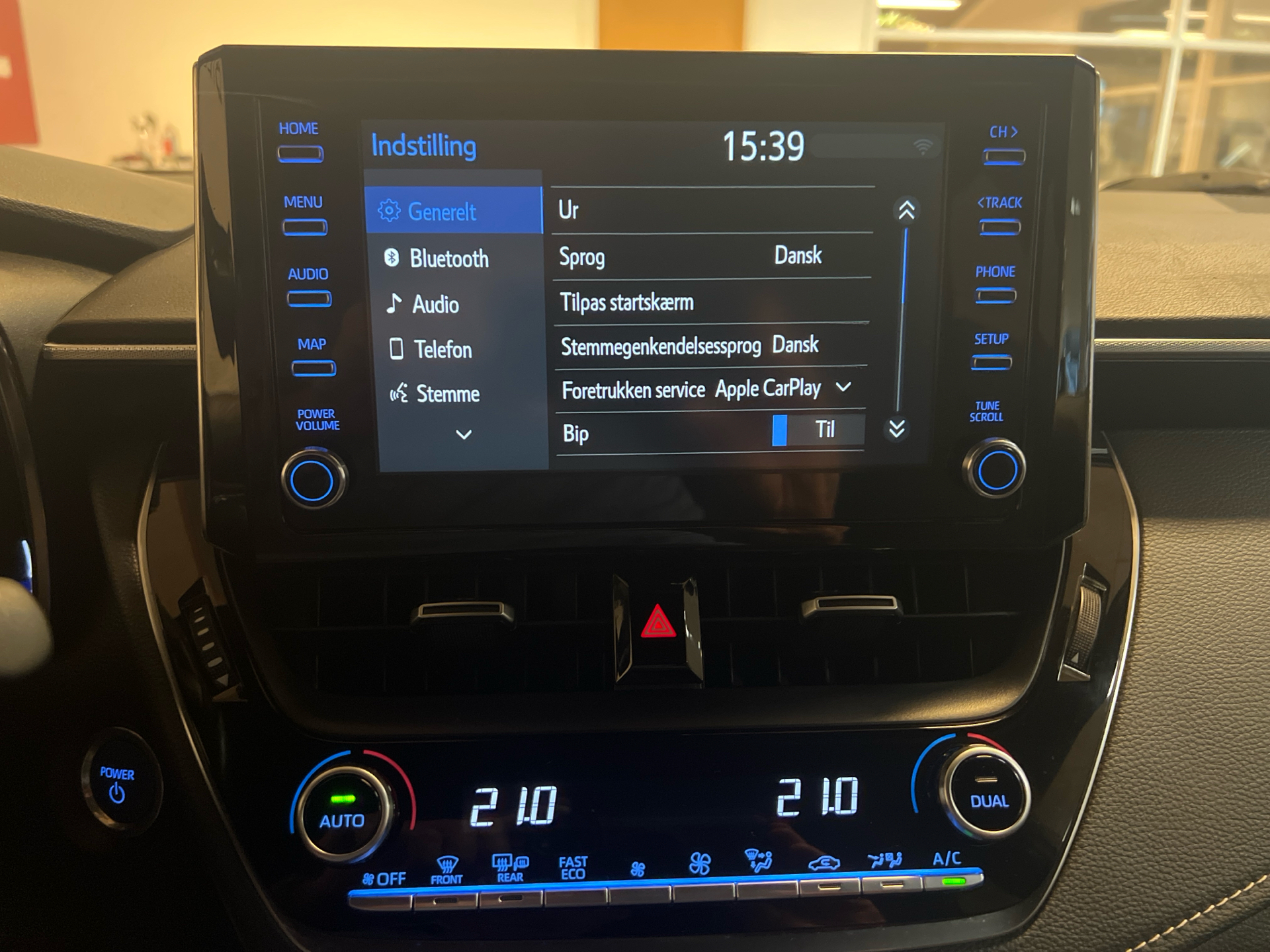 Billede af Toyota Corolla Touring Sports 1,8 Hybrid Active Premium E-CVT 122HK Stc Trinl. Gear