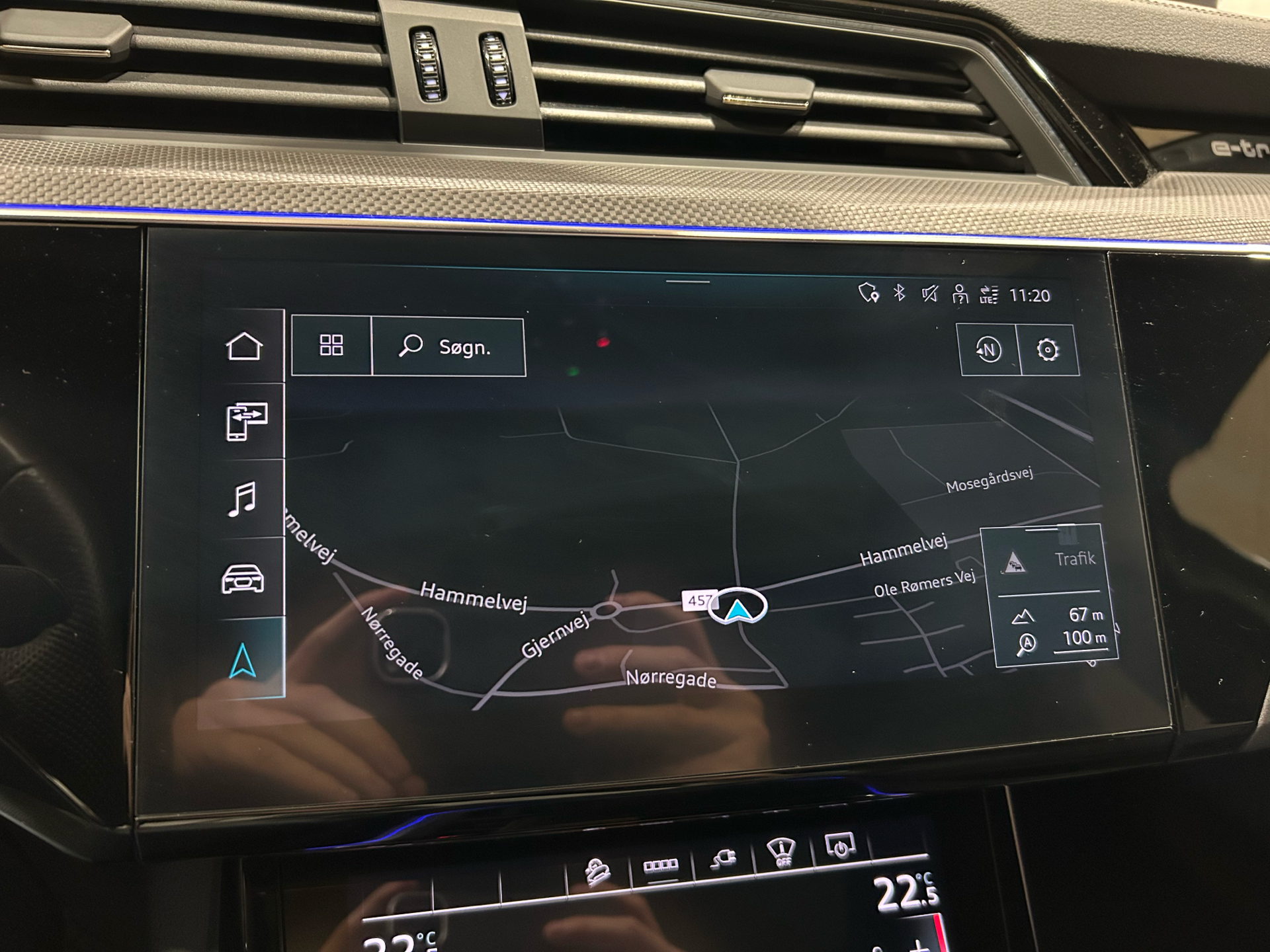 Billede af Audi E-tron 55 Black Edition Quattro 408HK 5d Aut. 