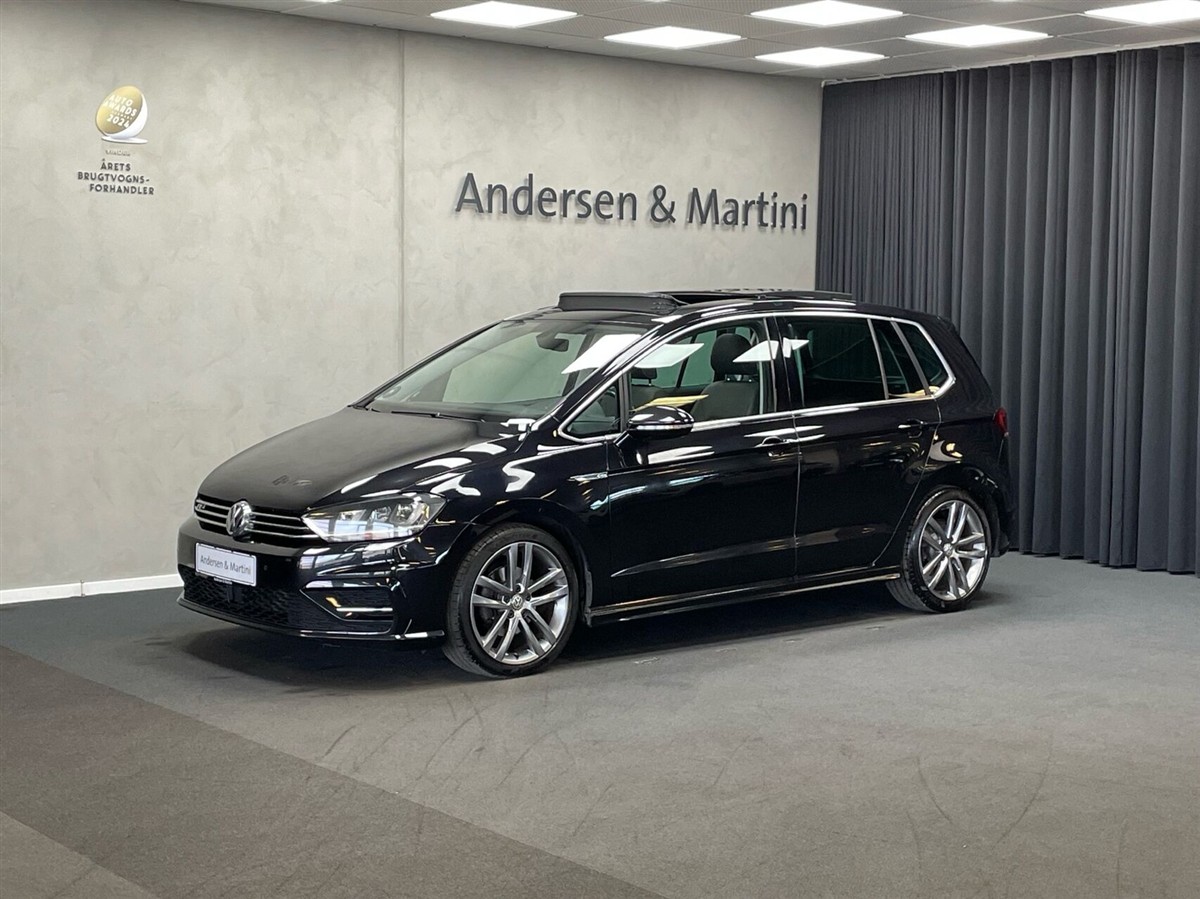 VW Golf Sportsvan 1,4 TSI BMT R-Line DSG 150HK 7g Aut. på lager