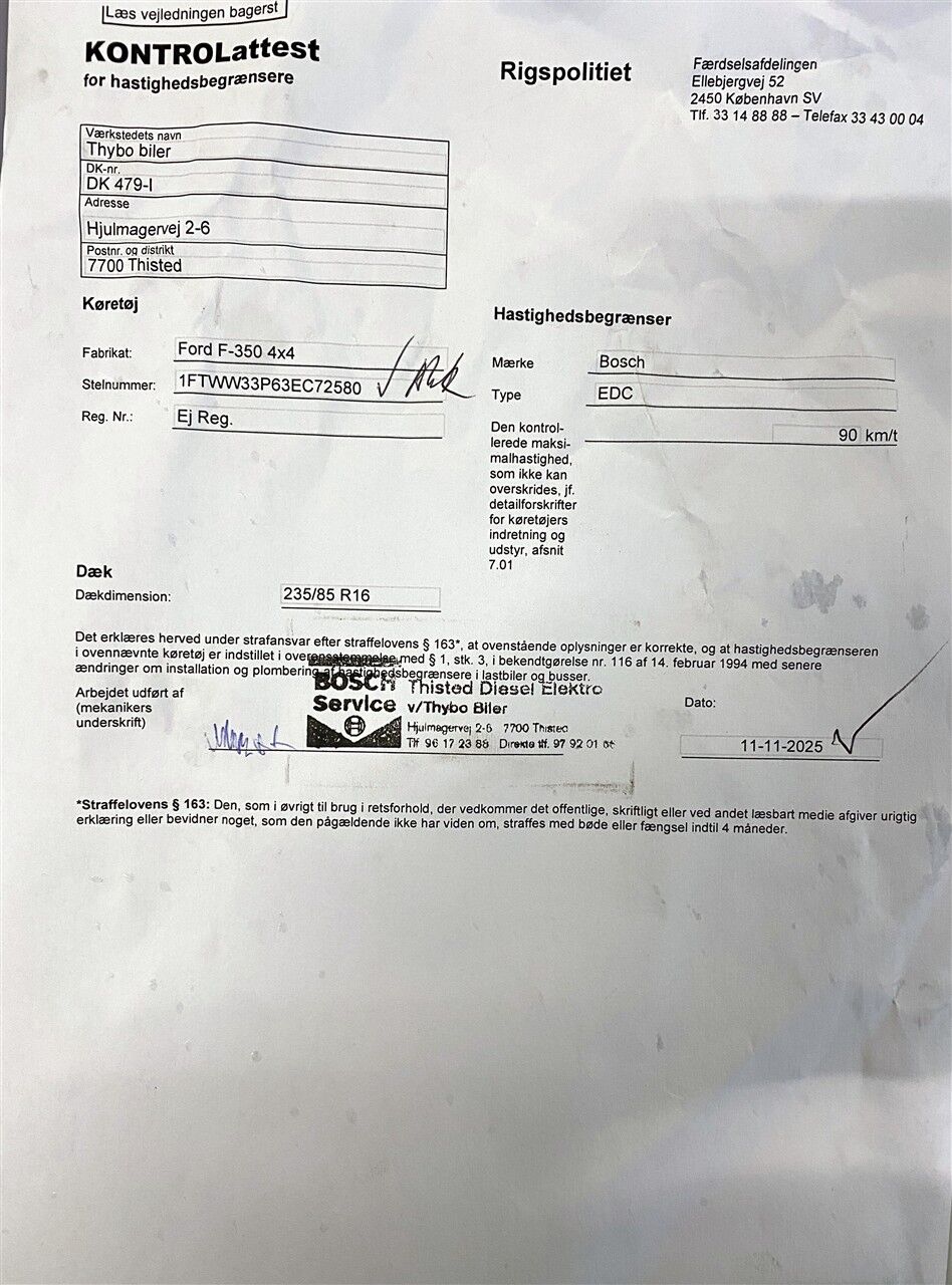 Billede af Ford F 350 4x4 DRW