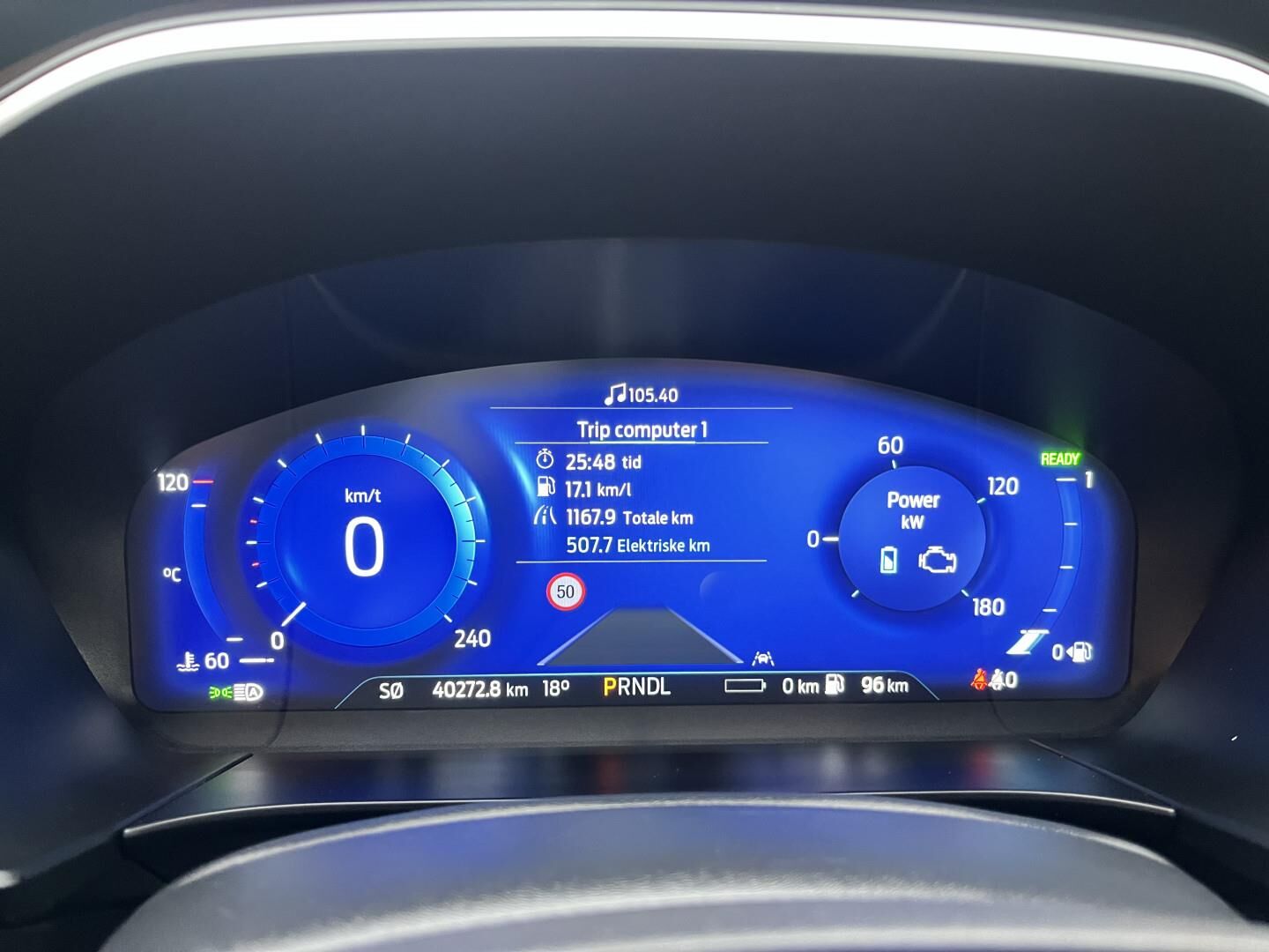 Billede af Ford Kuga 2,5 Plugin-hybrid Vignale CVT 225HK 5d Trinl. Gear