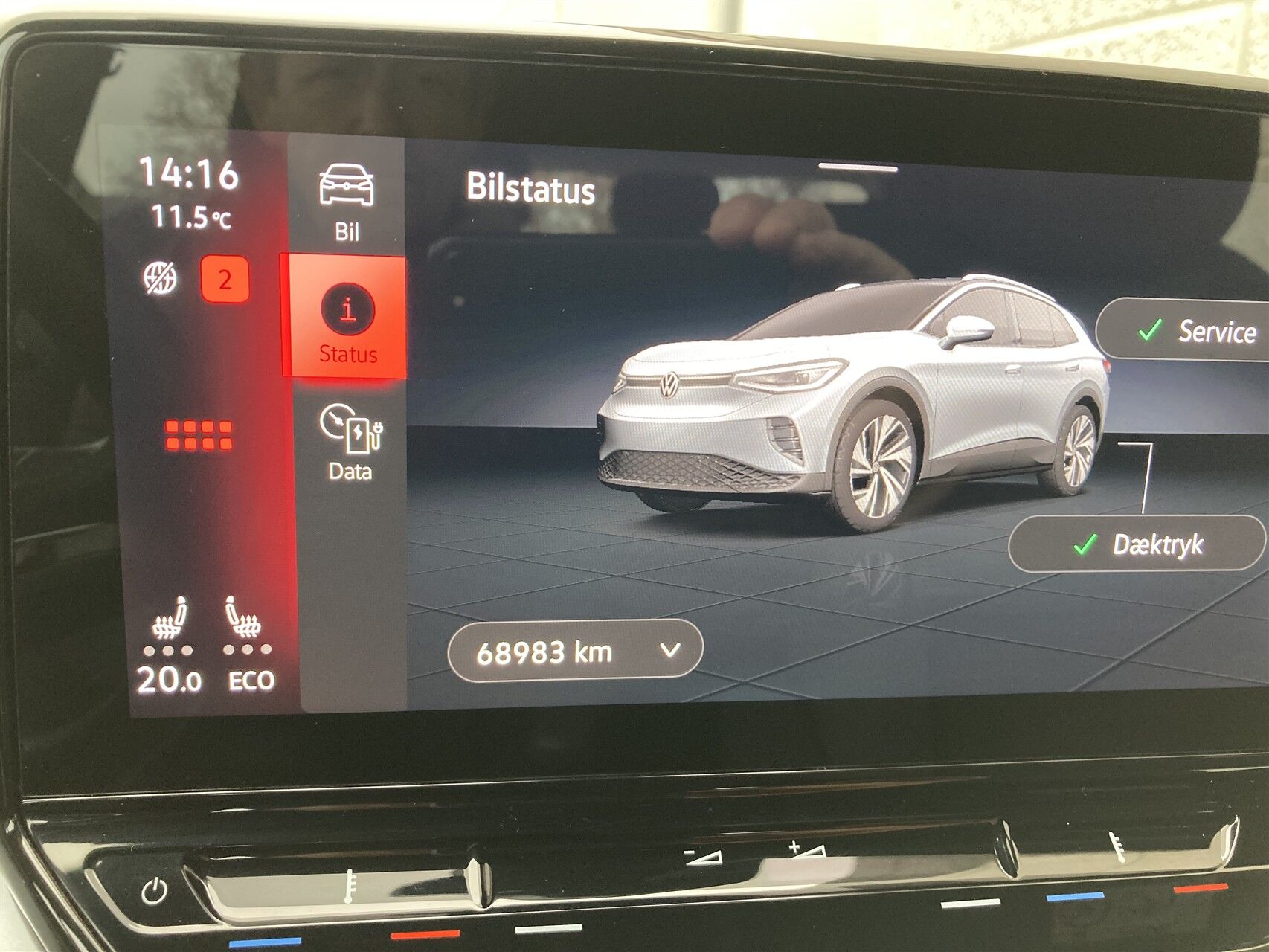 Billede af VW ID.4 EL Pro Performance 204HK 5d Aut.