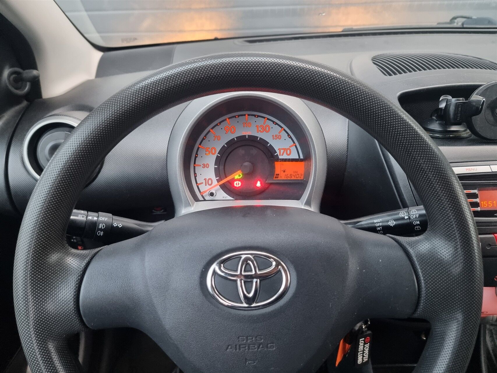 Billede af Toyota Aygo 1,0 VVT-I T2 Air Connect 68HK 5d