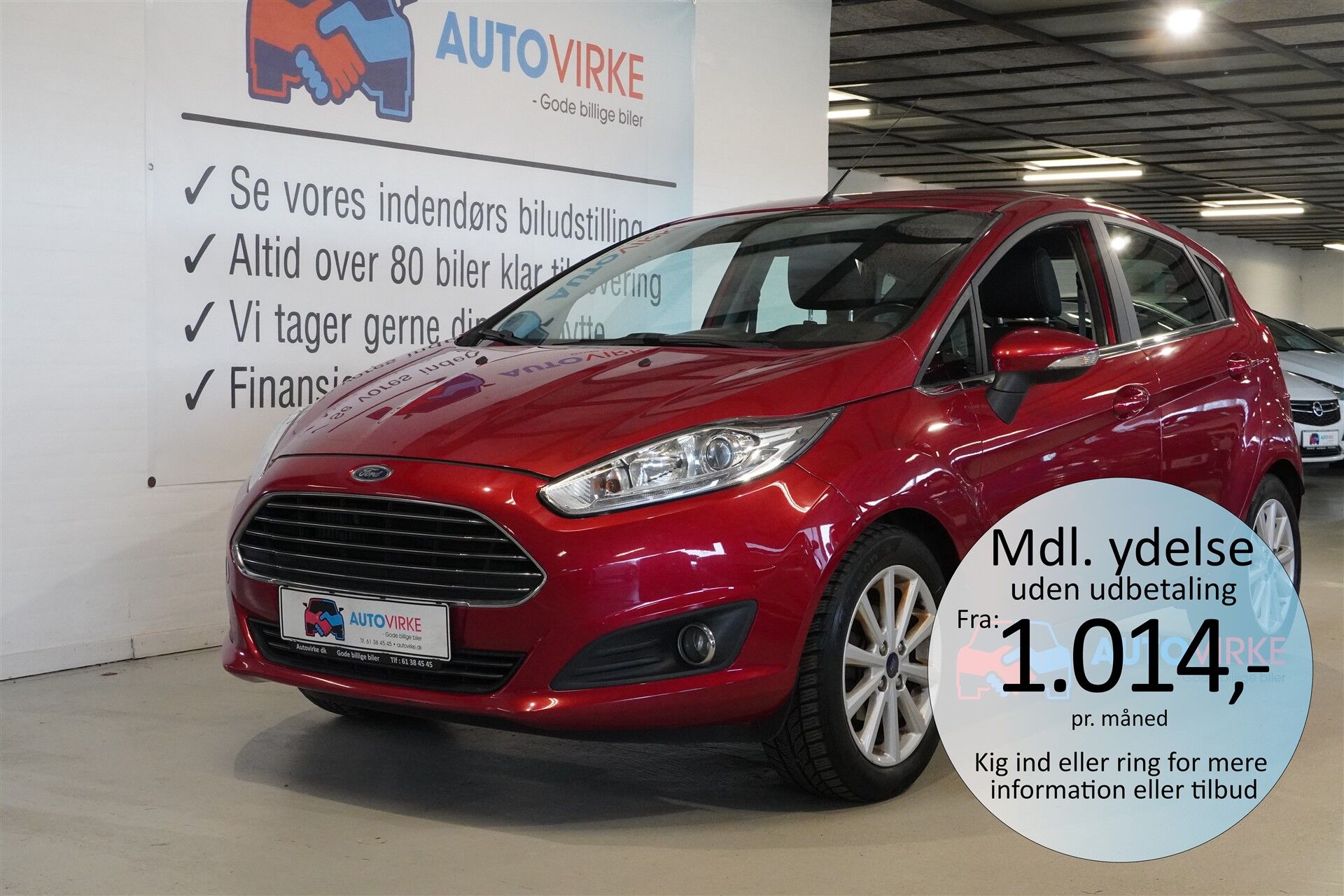 Billede af Ford Fiesta 1,0 EcoBoost Titanium Start/Stop 125HK 5d