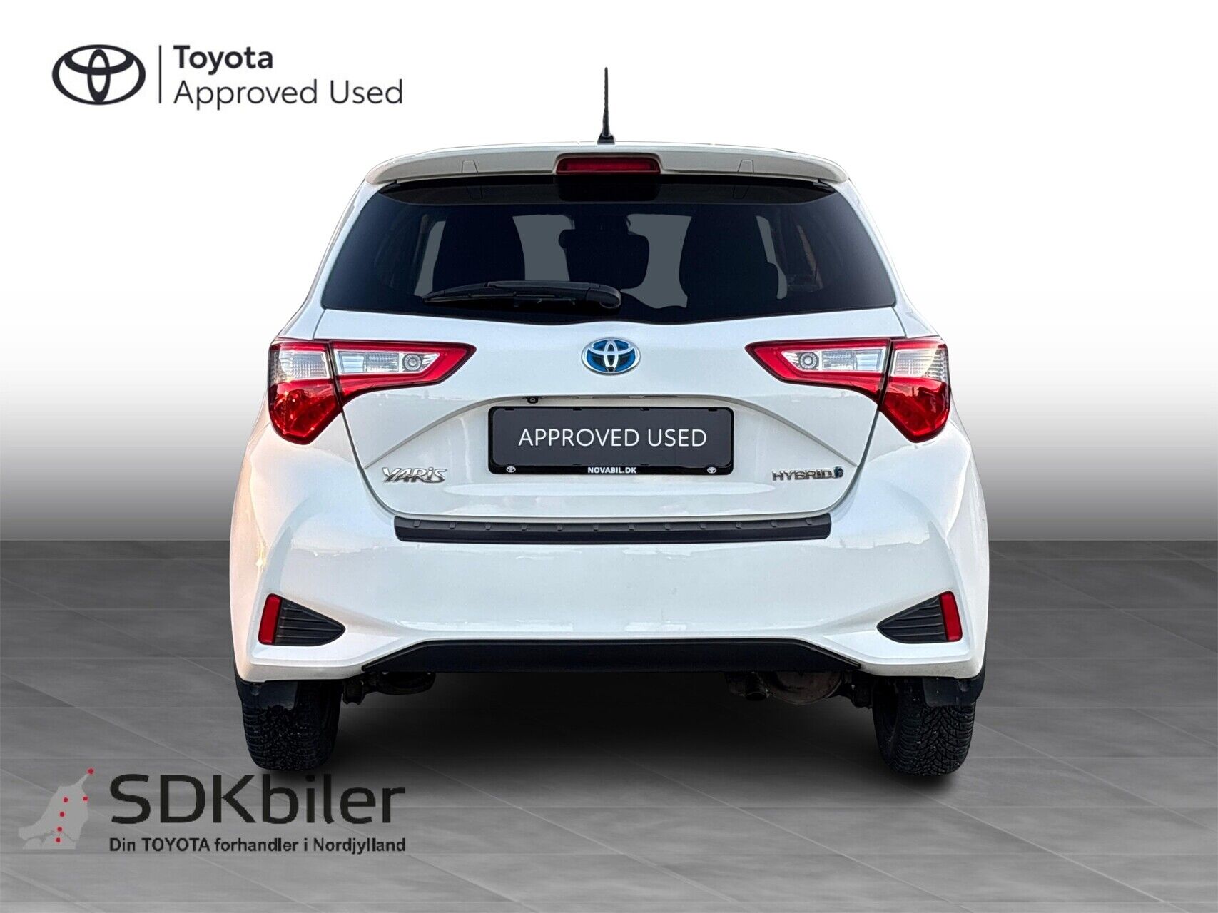 Billede af Toyota Yaris 1,5 Hybrid H2 Exclusive E-CVT 100HK 5d Trinl. Gear