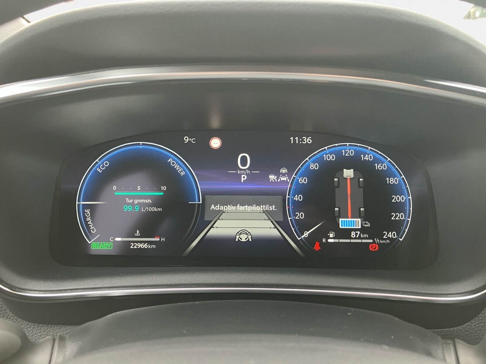 Billede af Toyota Corolla Touring Sports 1,8 Hybrid Style E-CVT 140HK Stc Trinl. Gear