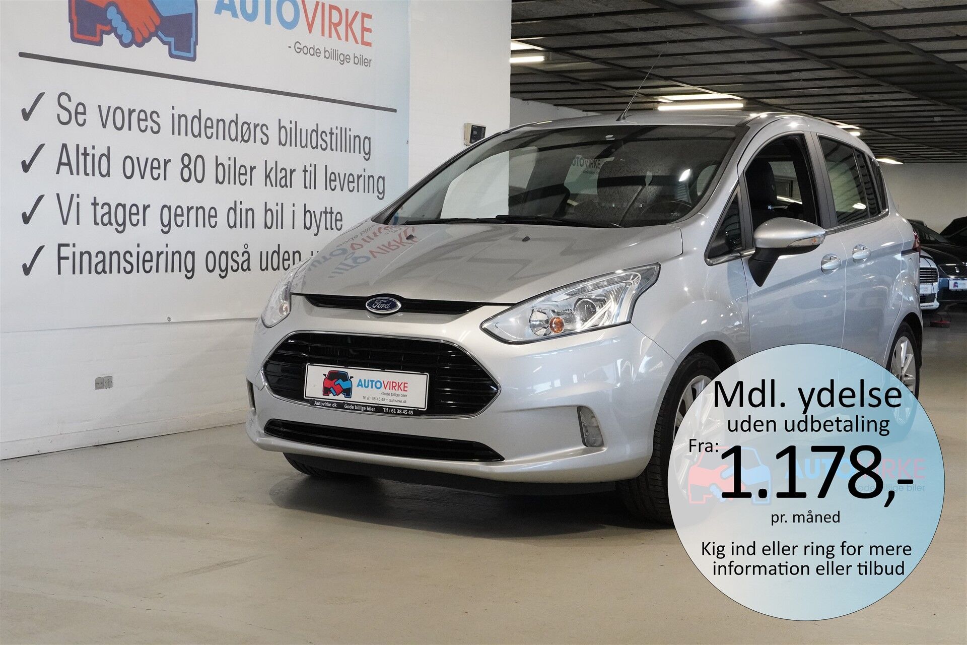 Billede af Ford B-Max 1,0 EcoBoost Titanium Start/Stop 100HK